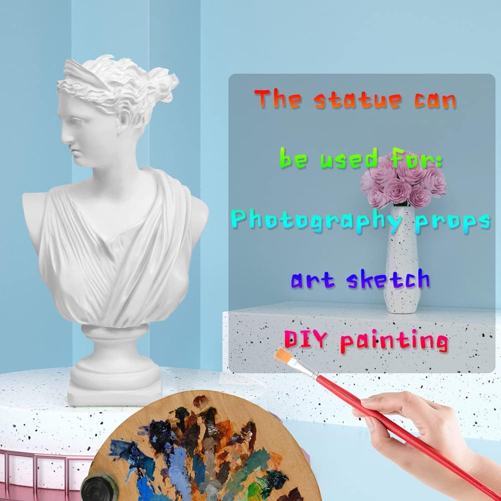 Norrclp 125in Greek Statue of Diana for Home Decor