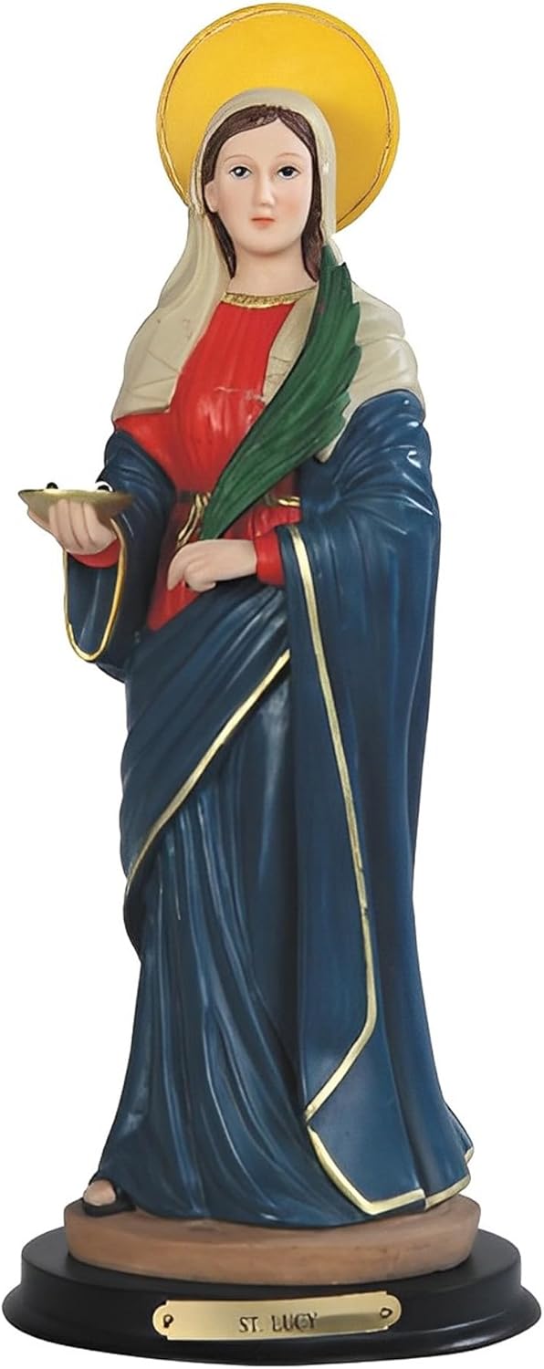 ICE ARMOR 12 H Saint Lucy Statue Collectible Figurine