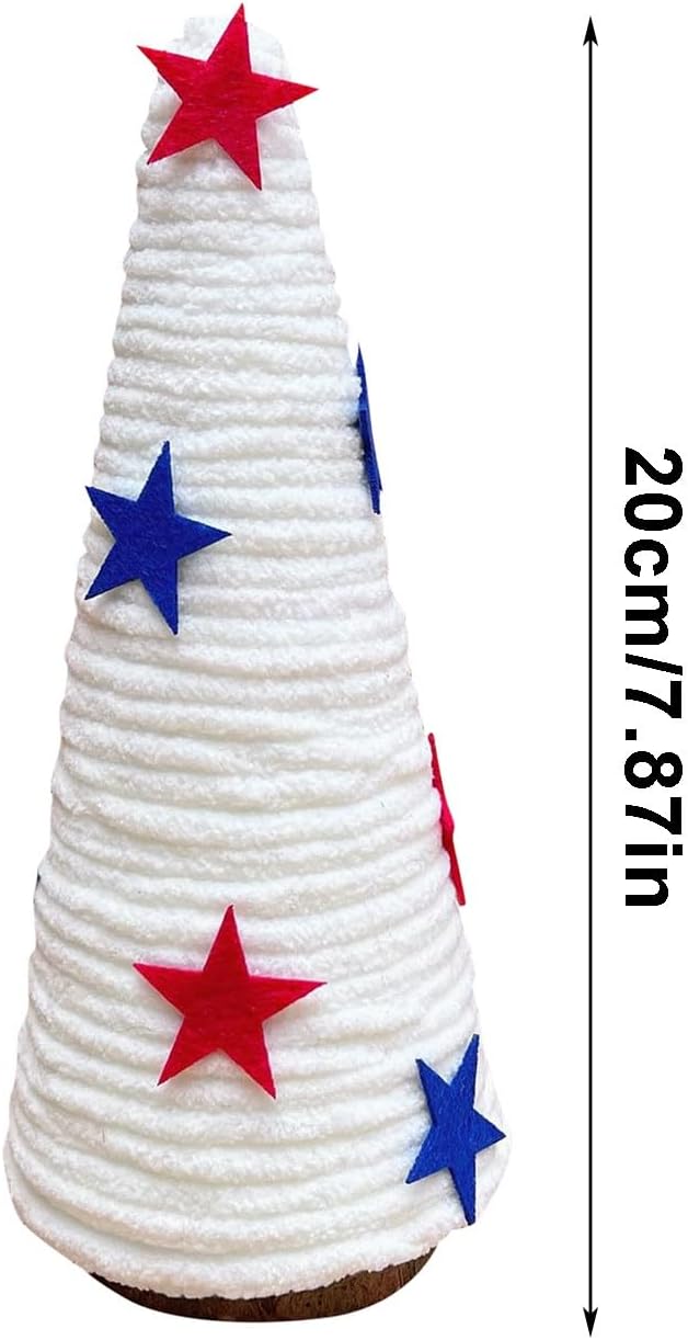 Independence Day Conical Ornaments with Star 787inch