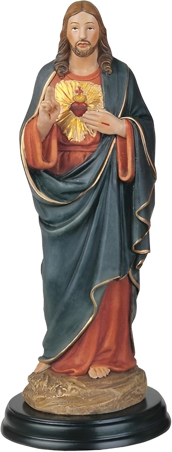 ICE ARMOR 5 Inch Sacred Heart of Jesus Statue