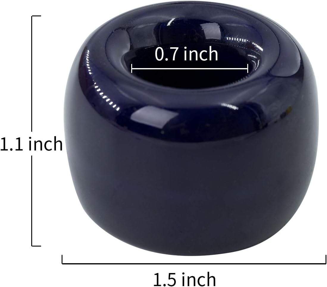 Airmoon Mini Ceramics Toothbrush Holder Pack of 2