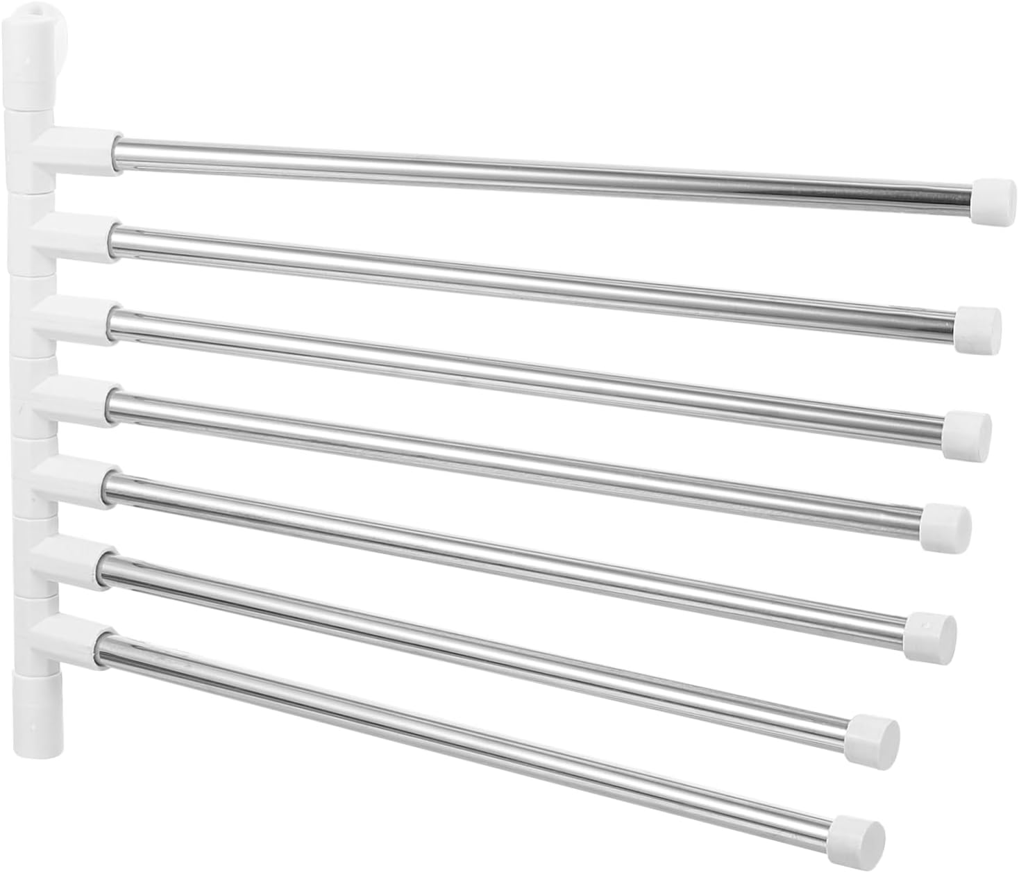 NUOBESTY 1Set Wall Mounted Towel Rack with Stainless Steel Design