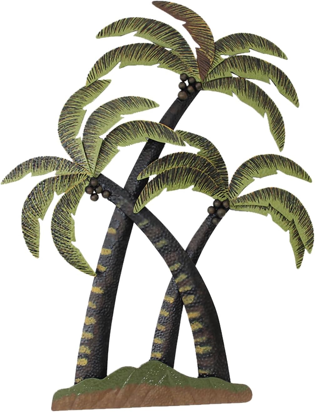 Aixinhai Palm Tree Metal Wall Art Tropical Decor