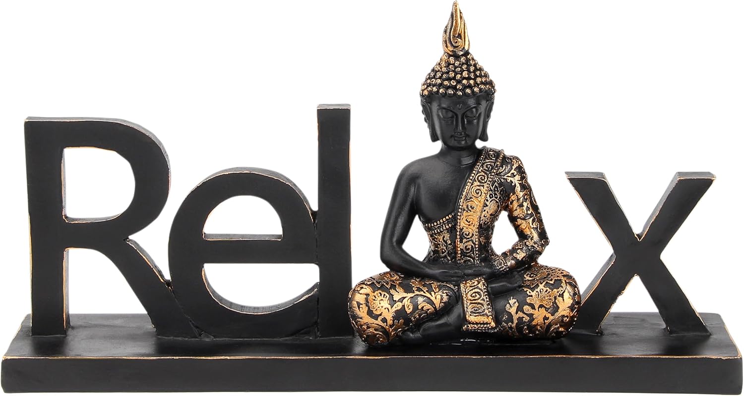 Smadeer Laughing Buddha Statue - Zen Decor for Home Meditation
