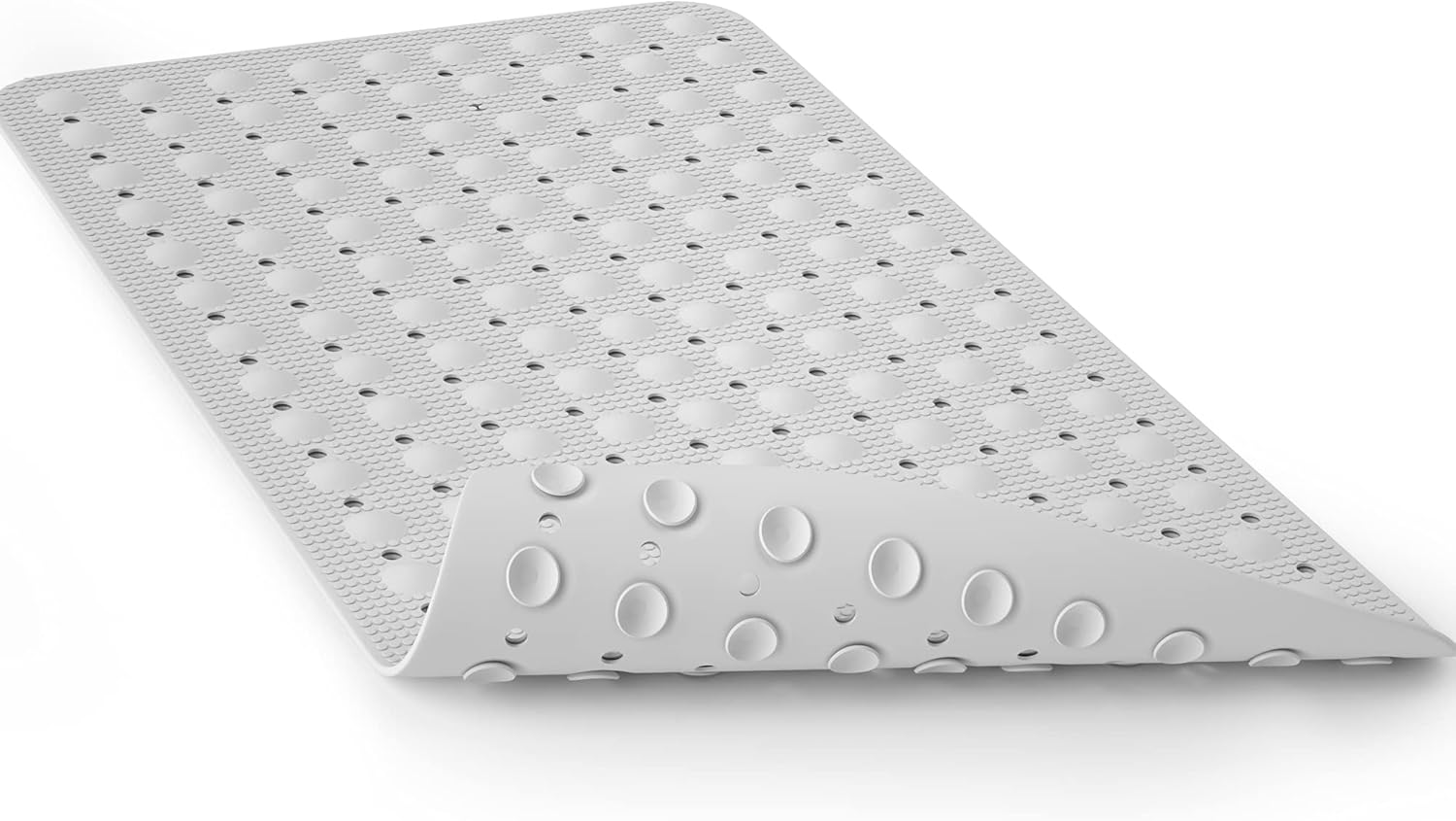 JOYCANO Natural Rubber Bath Mat 28x16 Non Slip