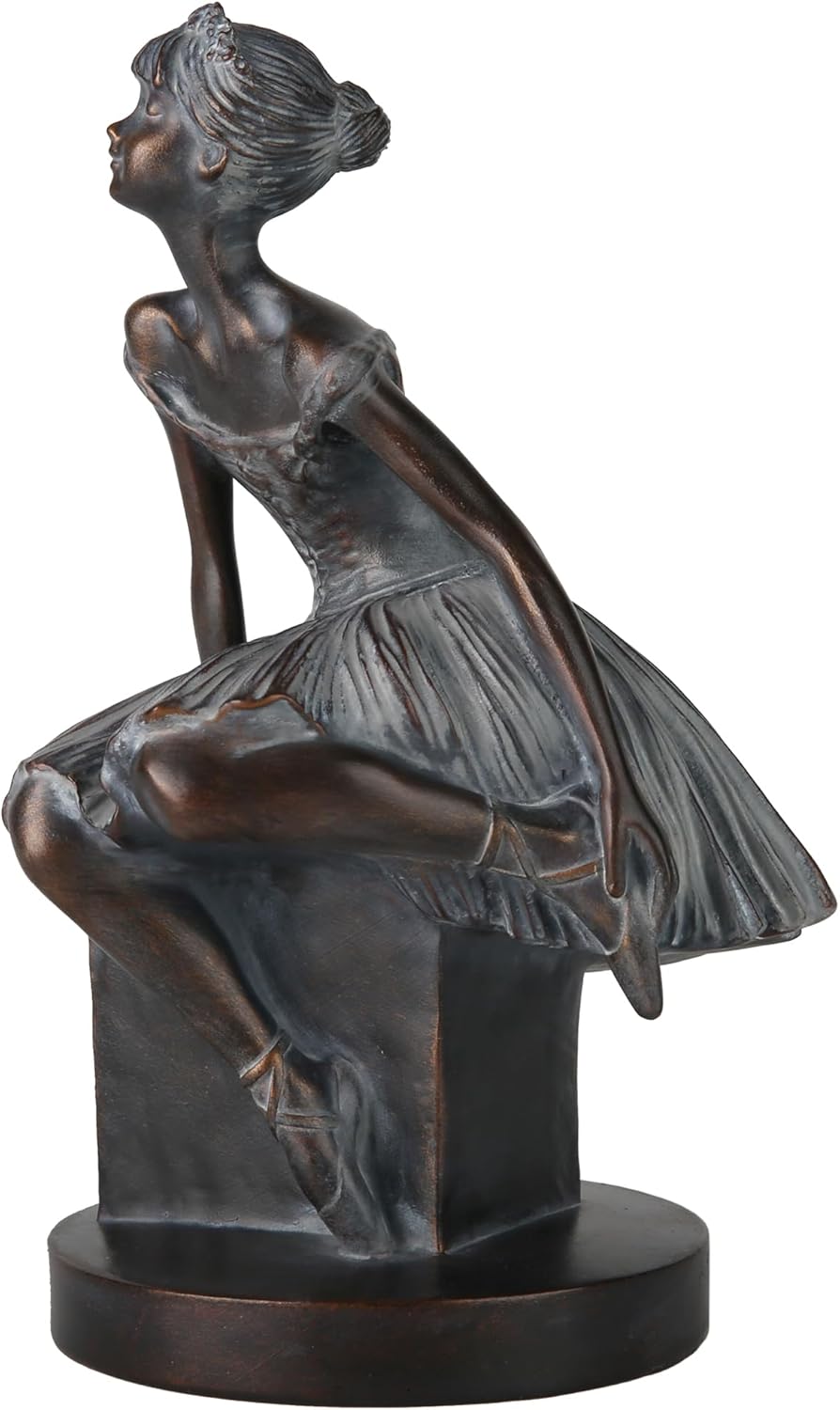 Grace4Joy Ballerina Figurine Resin Bronze Sculpture 1