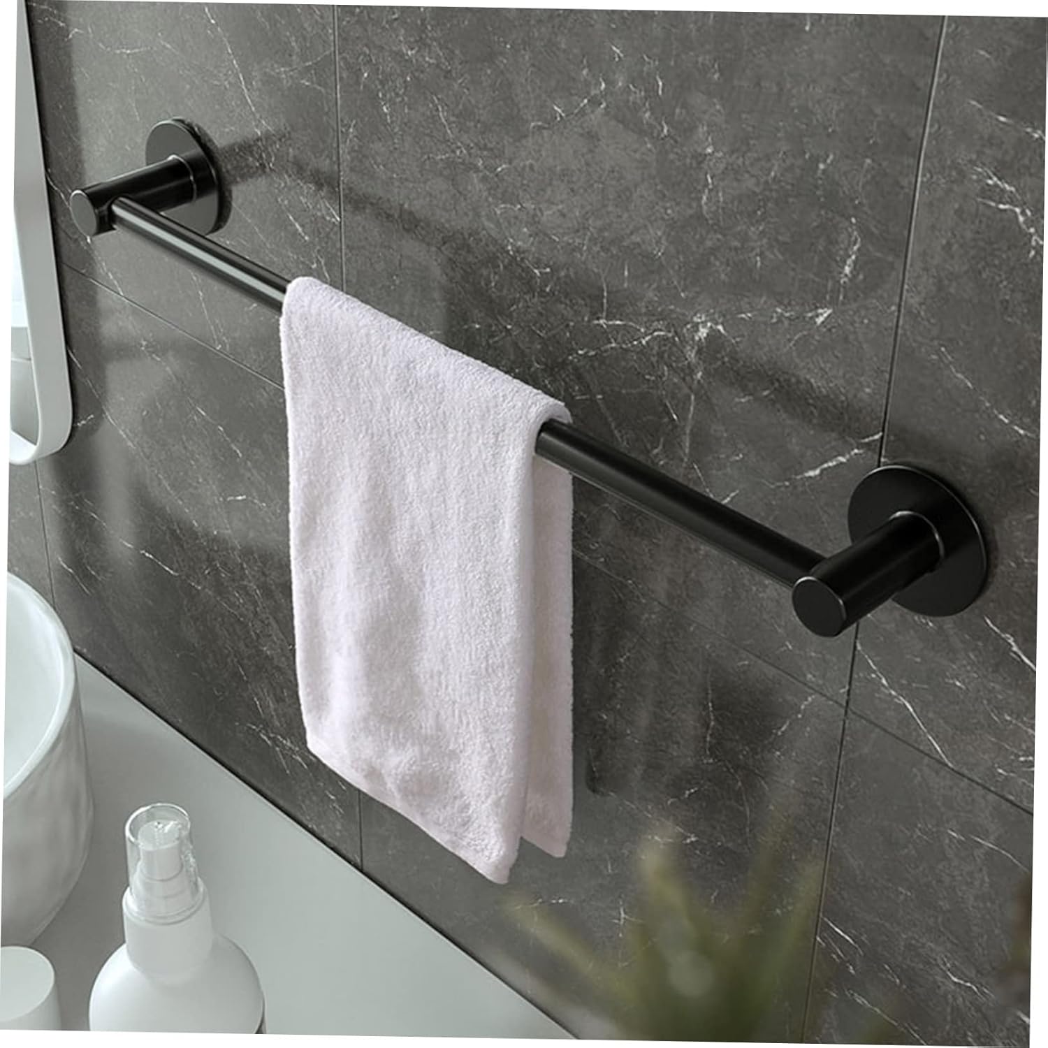 1Pc Heavy Duty Wall Mounted Towel Holder