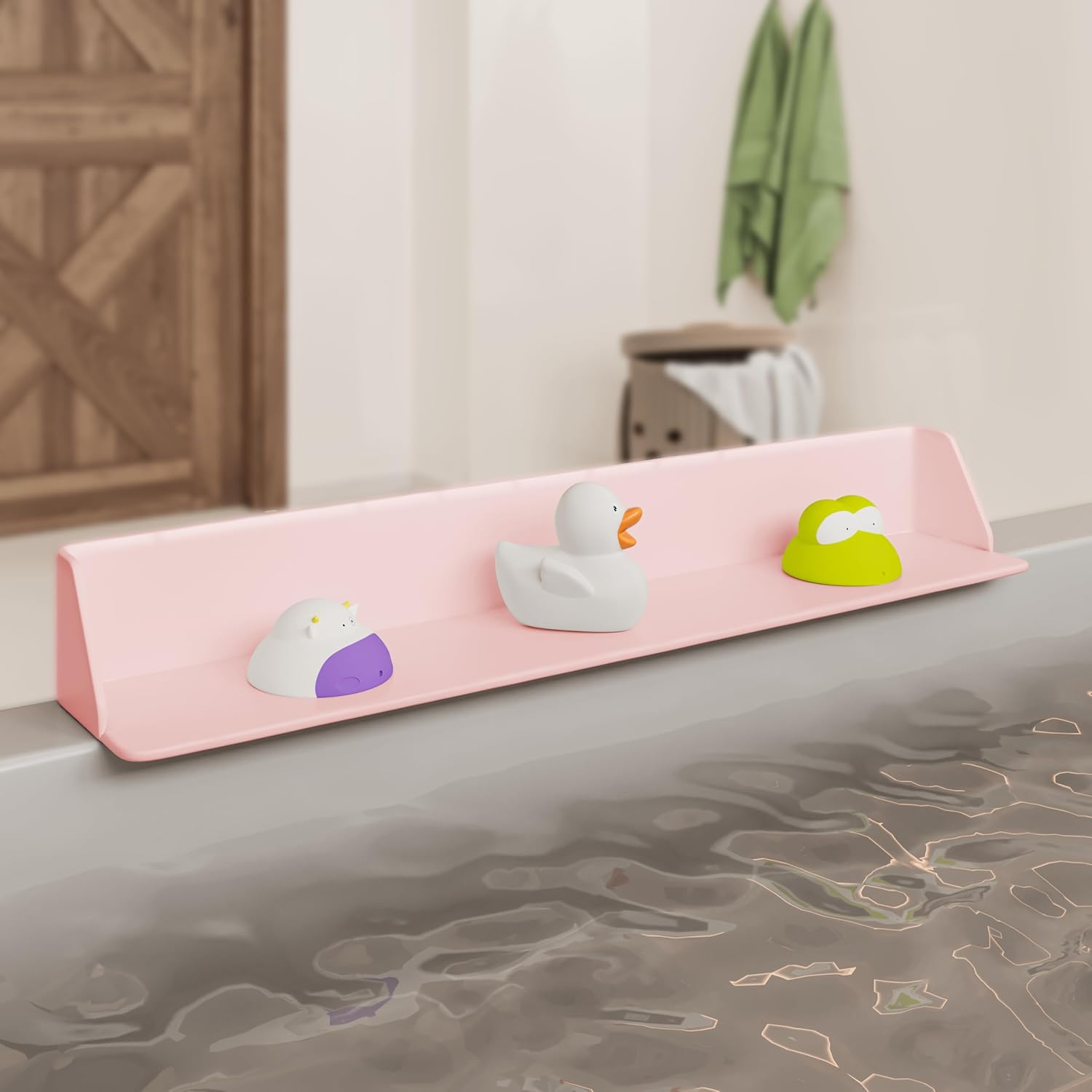 Little Splasher PlayPad - Bath Tub Splash Guard with Suction Cups