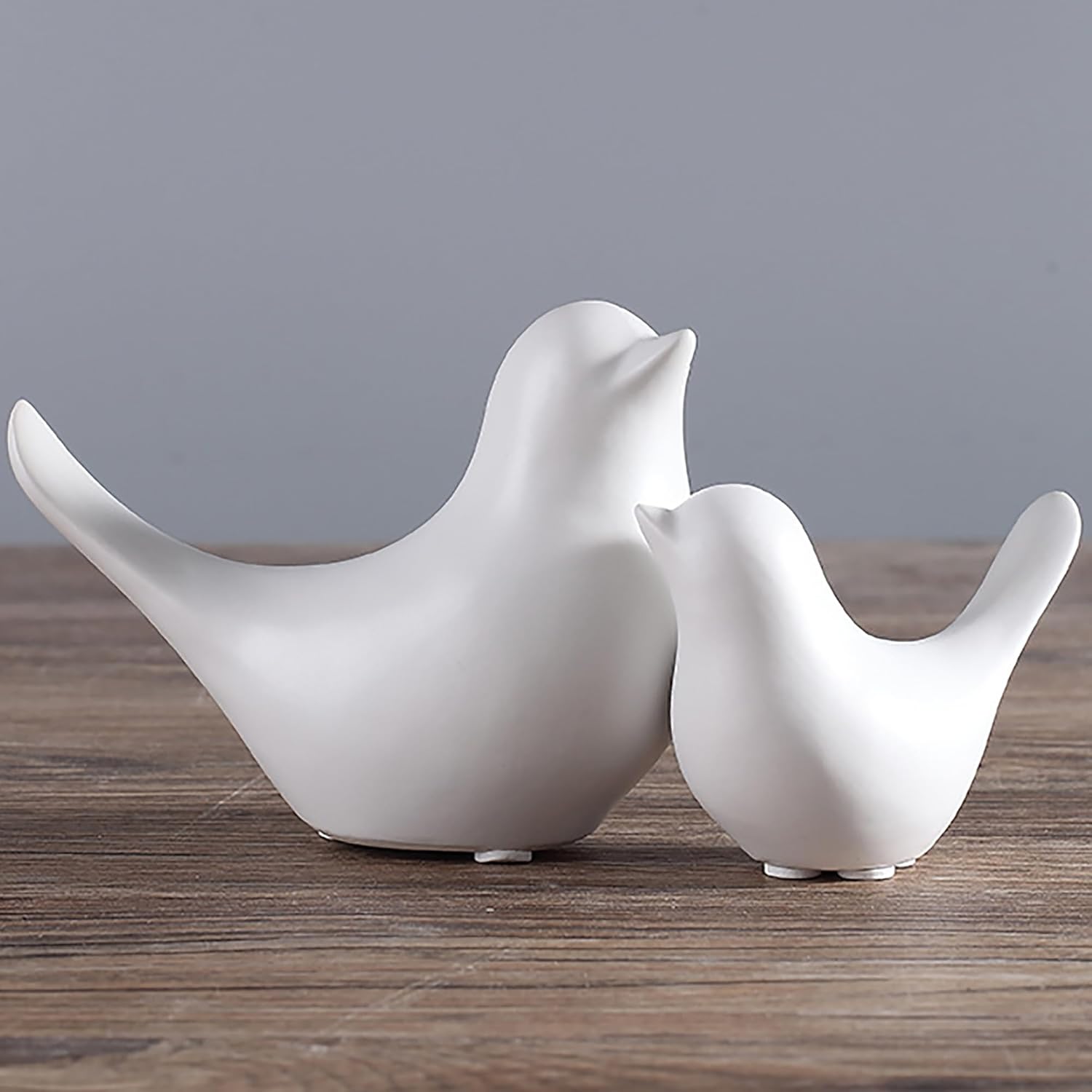 FANTESTICRYAN White Blessing Birds Statue Home Decor