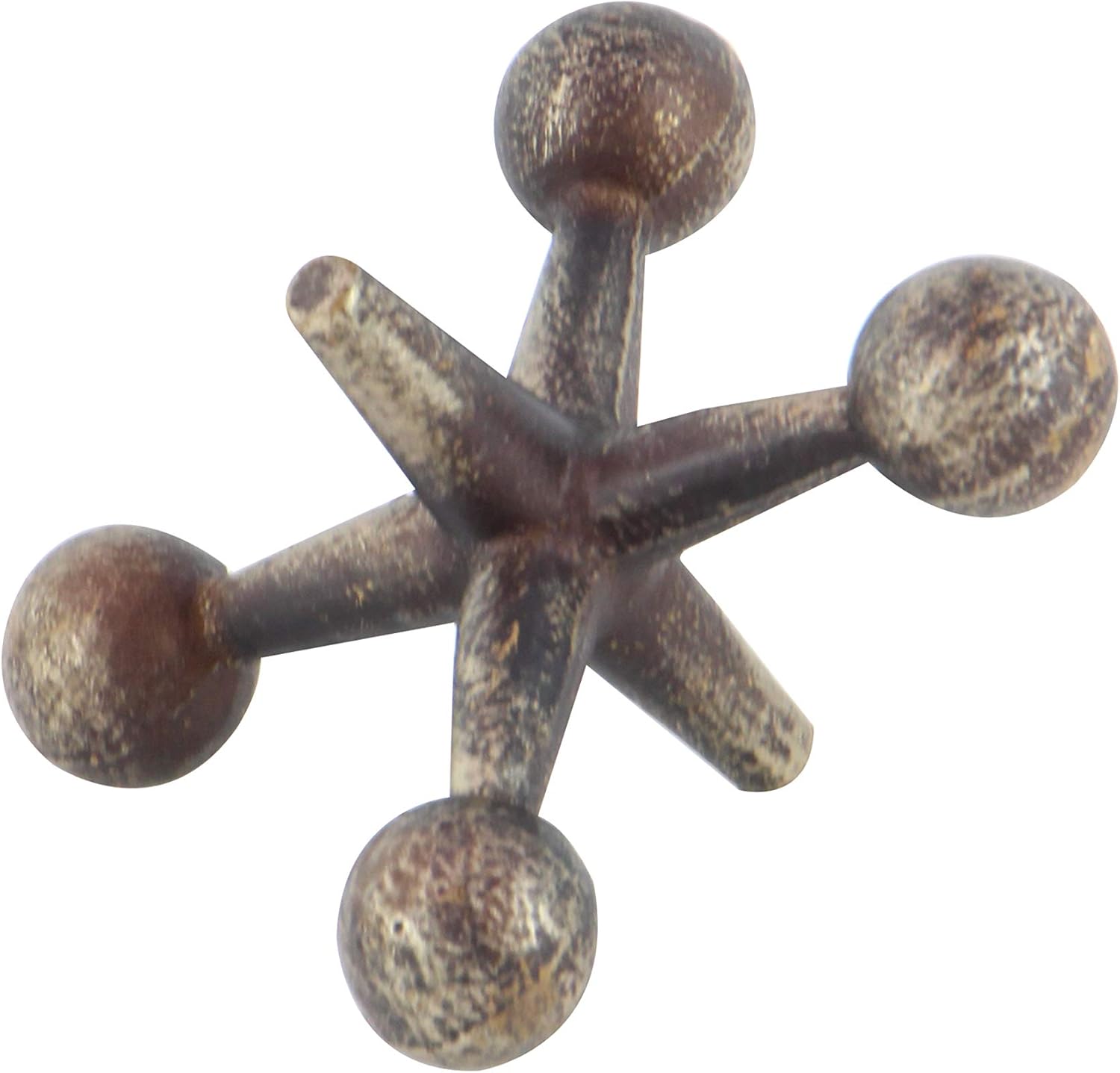 Deco 79 Gold Weathered Metal Statues Set of 3