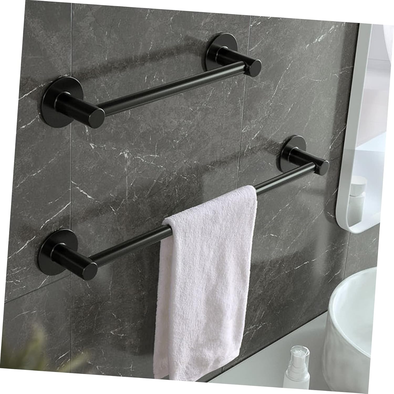 1Pc Heavy Duty Wall Mounted Towel Holder