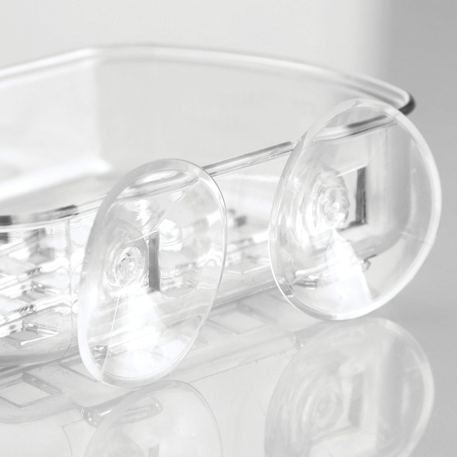 InterDesign BPA-Free Suction Soap Dish - 525 x 4 x 2