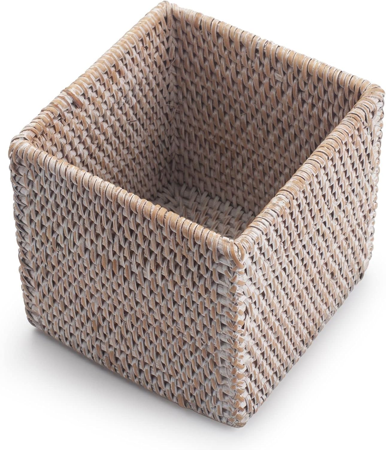 YANGQIHOME Rattan Tissue Box Cover Square 1