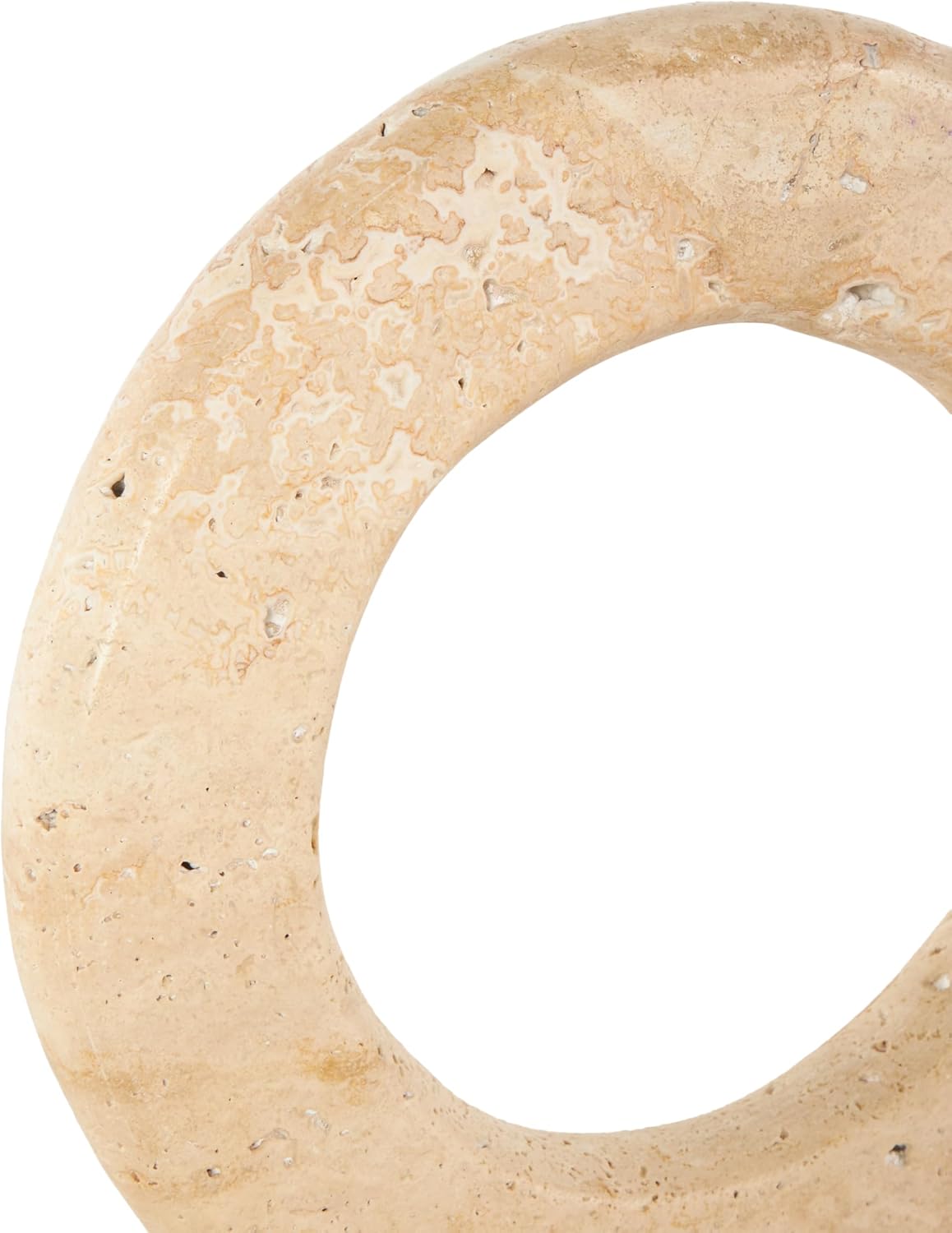 Deco 79 Marble Abstract Decorative Sculpture Ring