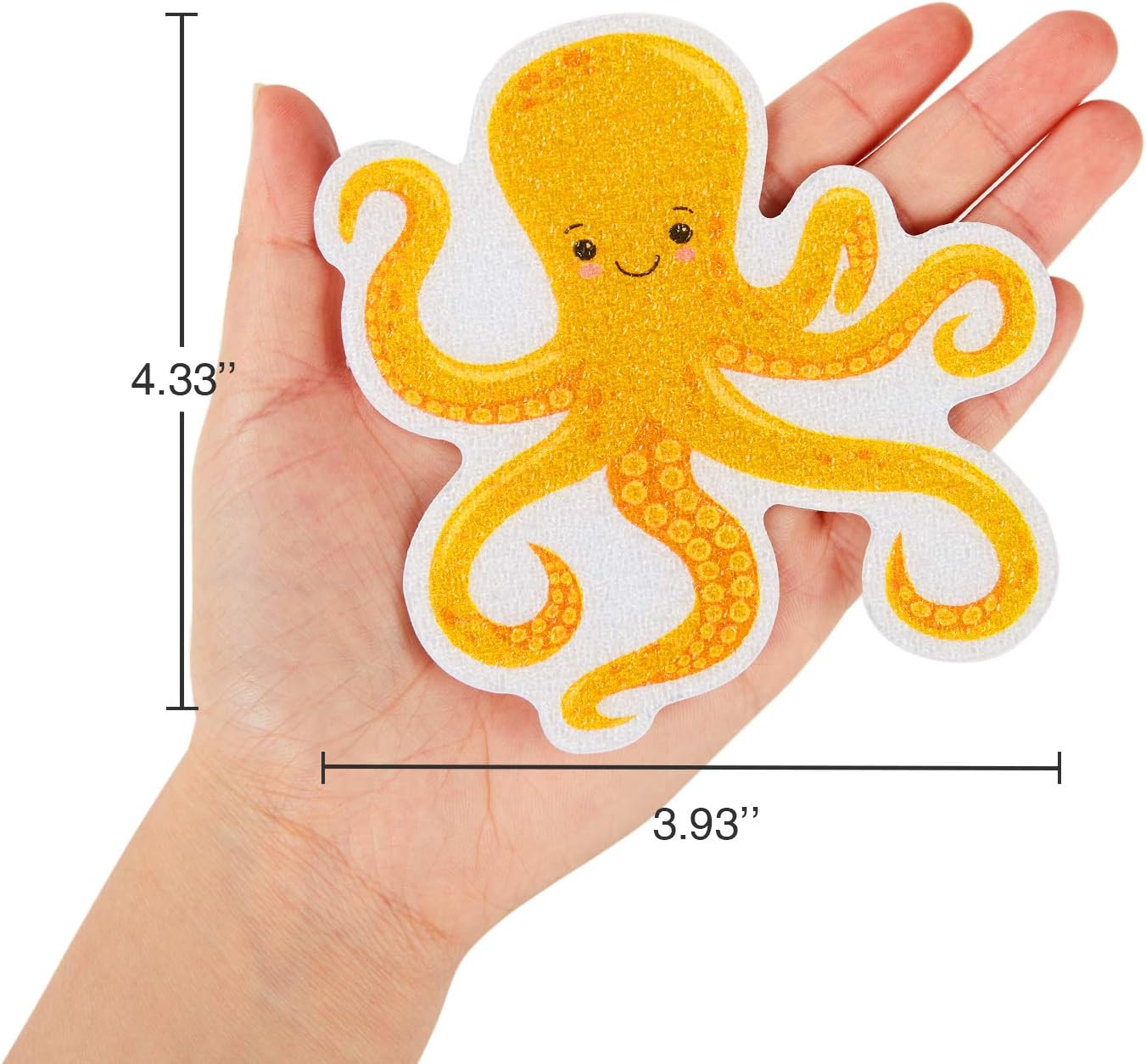 Secopad Non-Slip Bathtub Stickers with Premium Scraper 1
