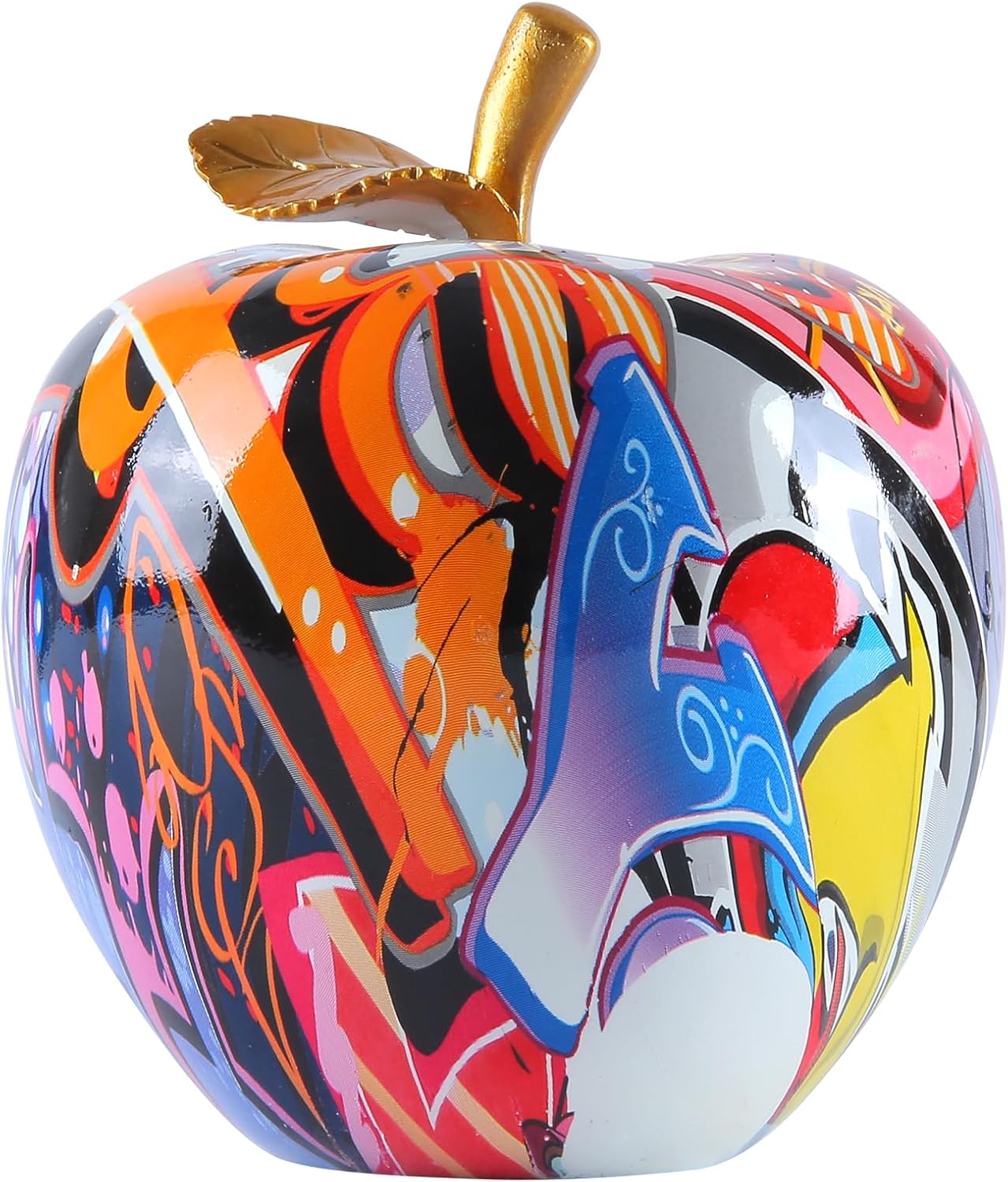 JOOMBE Colorful Fruit Figurines Apple Statue Home Decor
