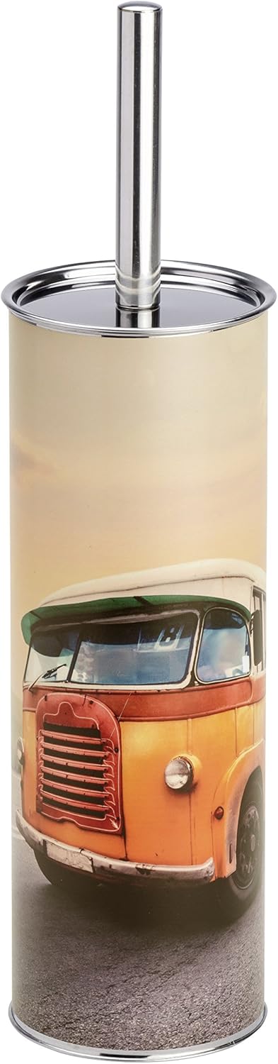 Wenko Toilet Brush Set Vintage Bus Style
