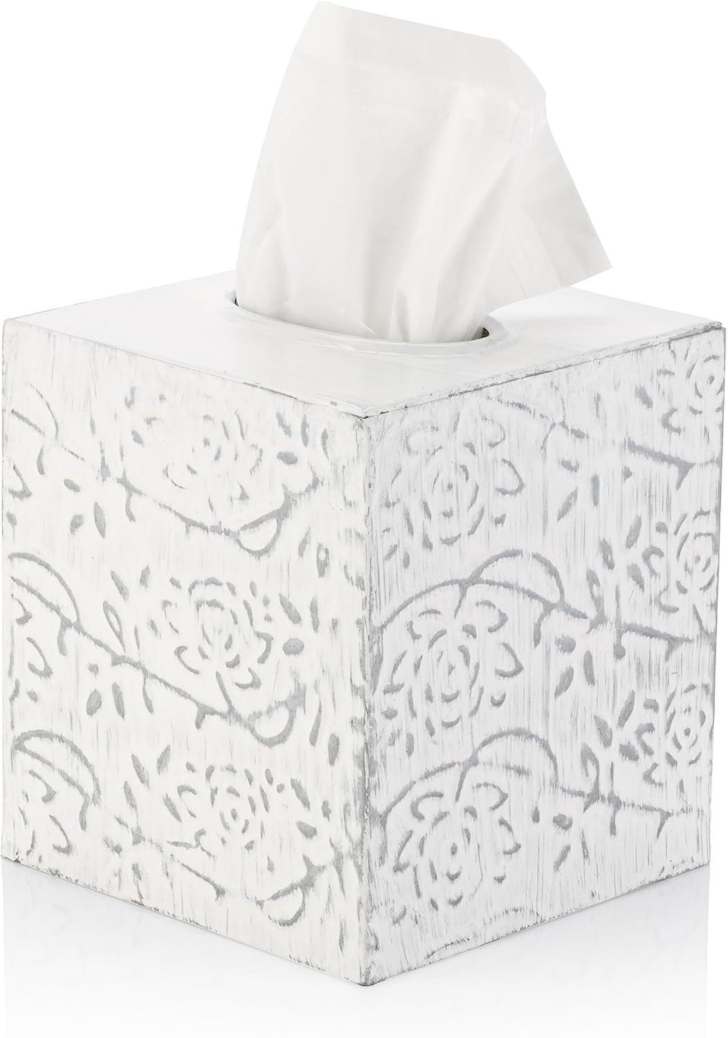 Country Chic Rustic Tissue Box Holder