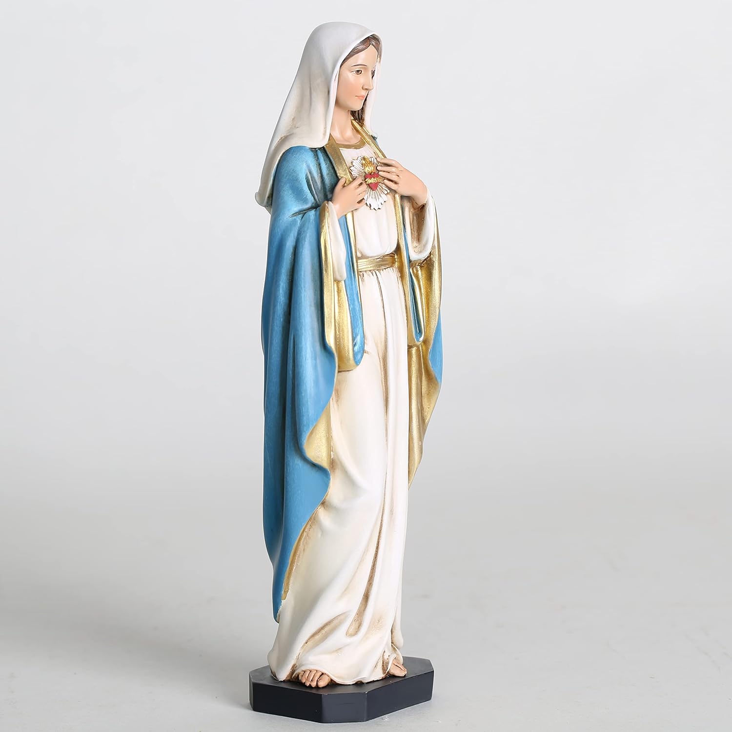 BC Catholic Immaculate Heart of Mary Statue 10 H