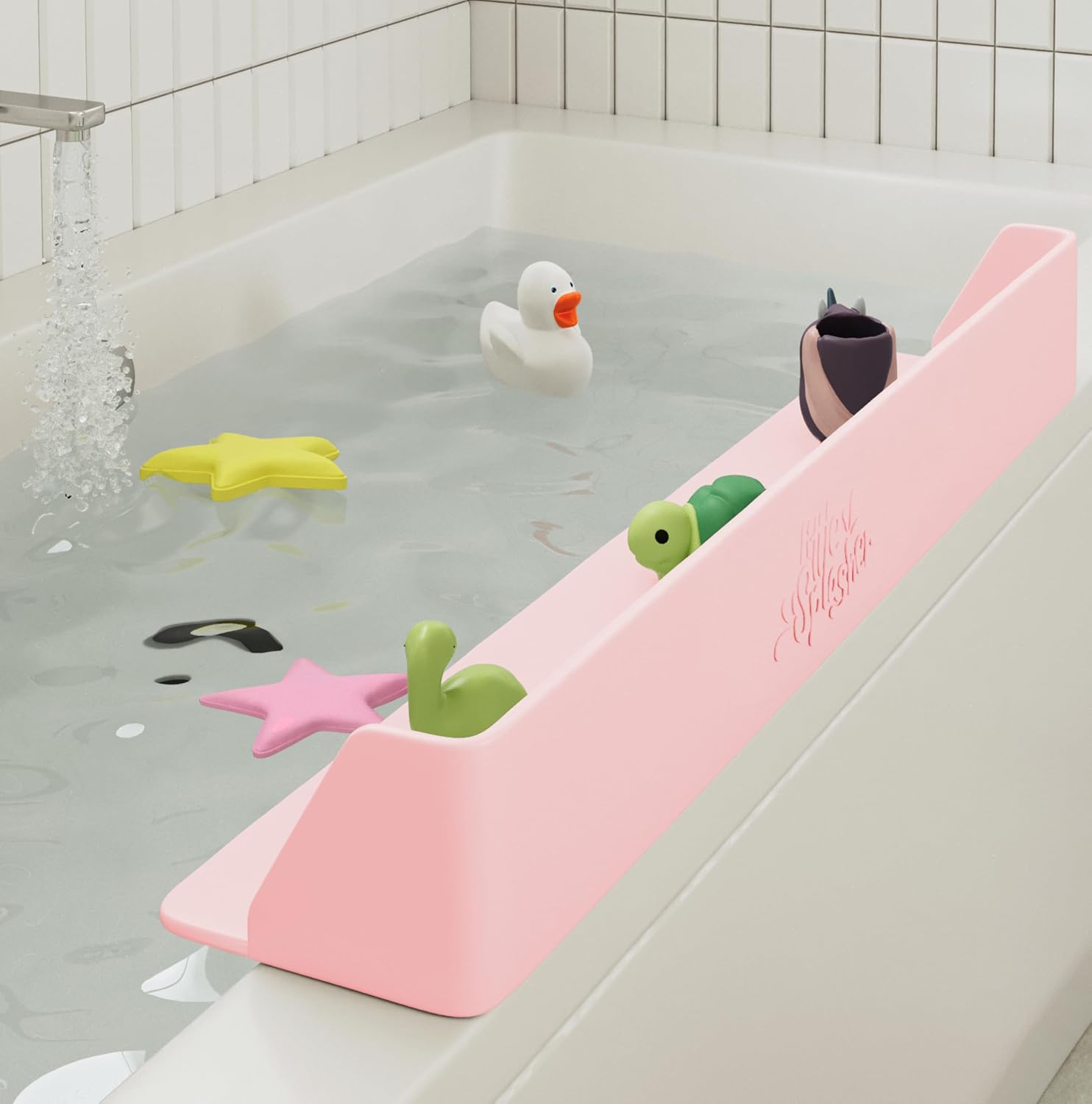 Little Splasher PlayPad - Bath Tub Splash Guard with Suction Cups