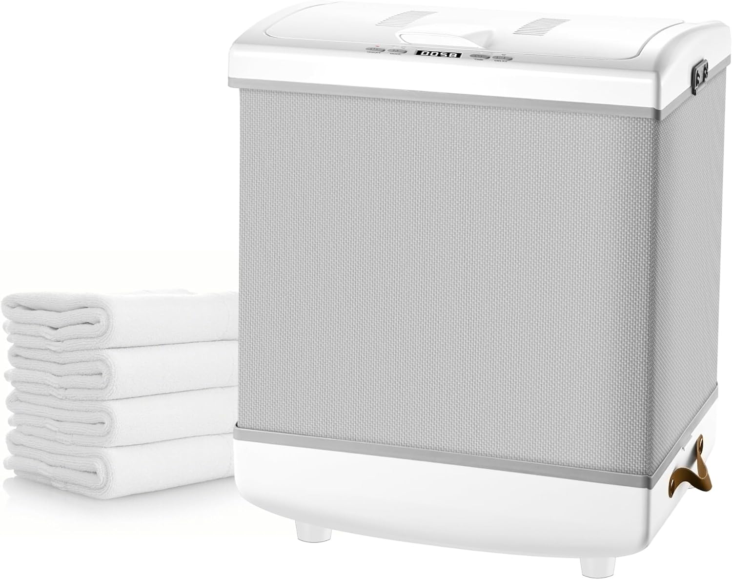 YOSHIKO Heated Towel Warmers 35L Electric Bucket with Timer and LED Display