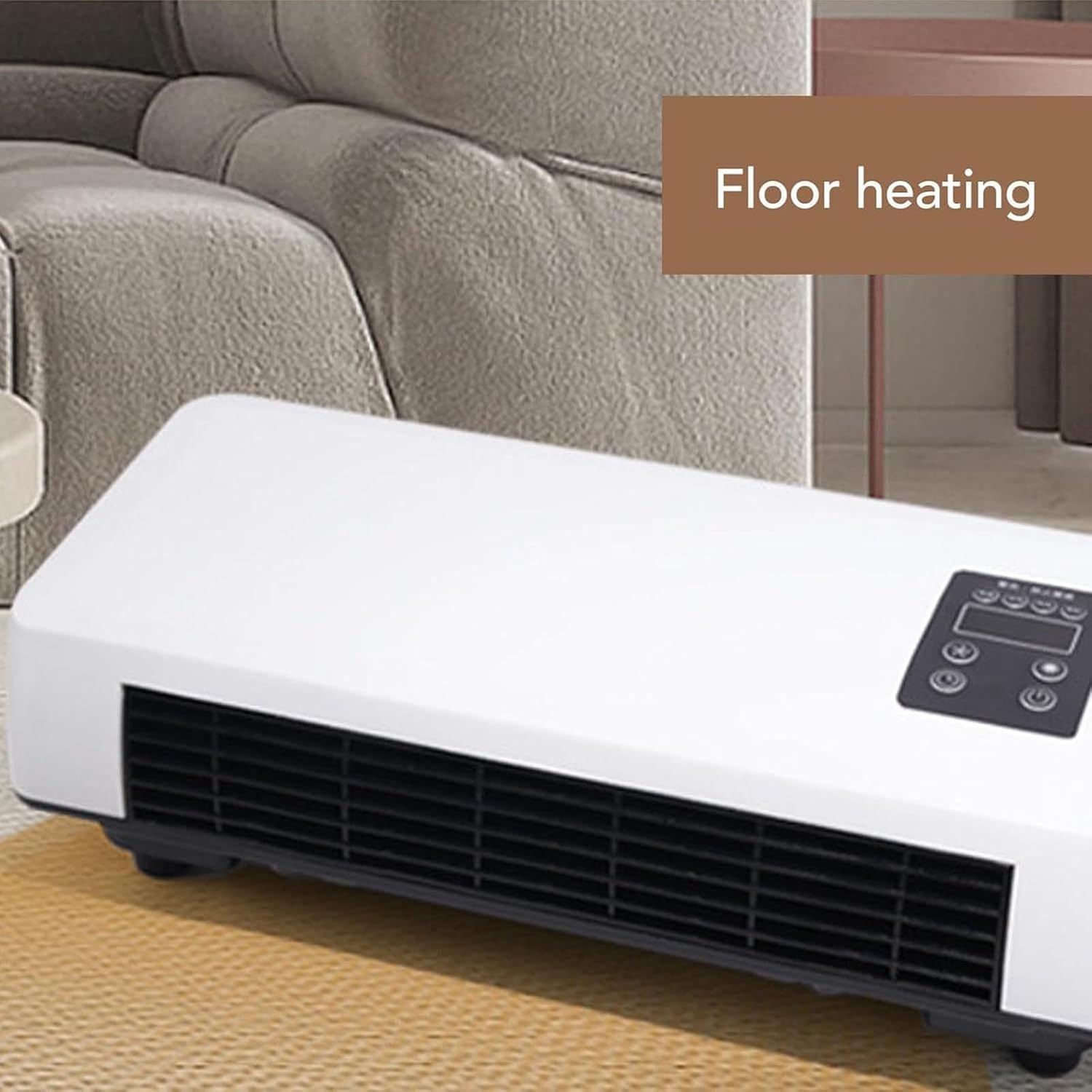 3 in 1 Bathroom Fan Heater with Towel Rack Remote Control
