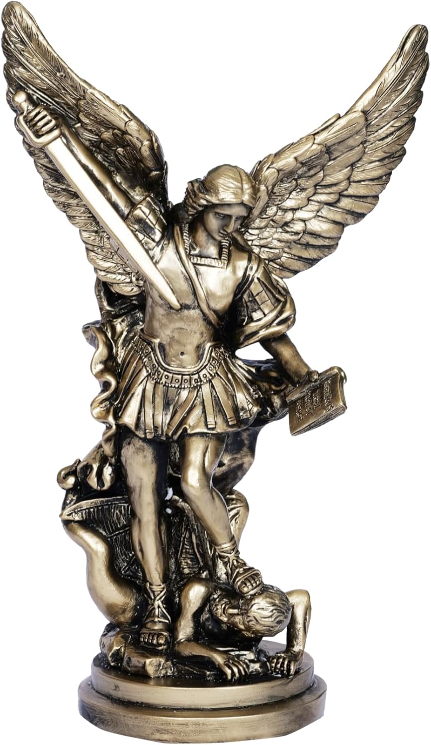 122in St Michael Archangel Statue Bronze Sculpture