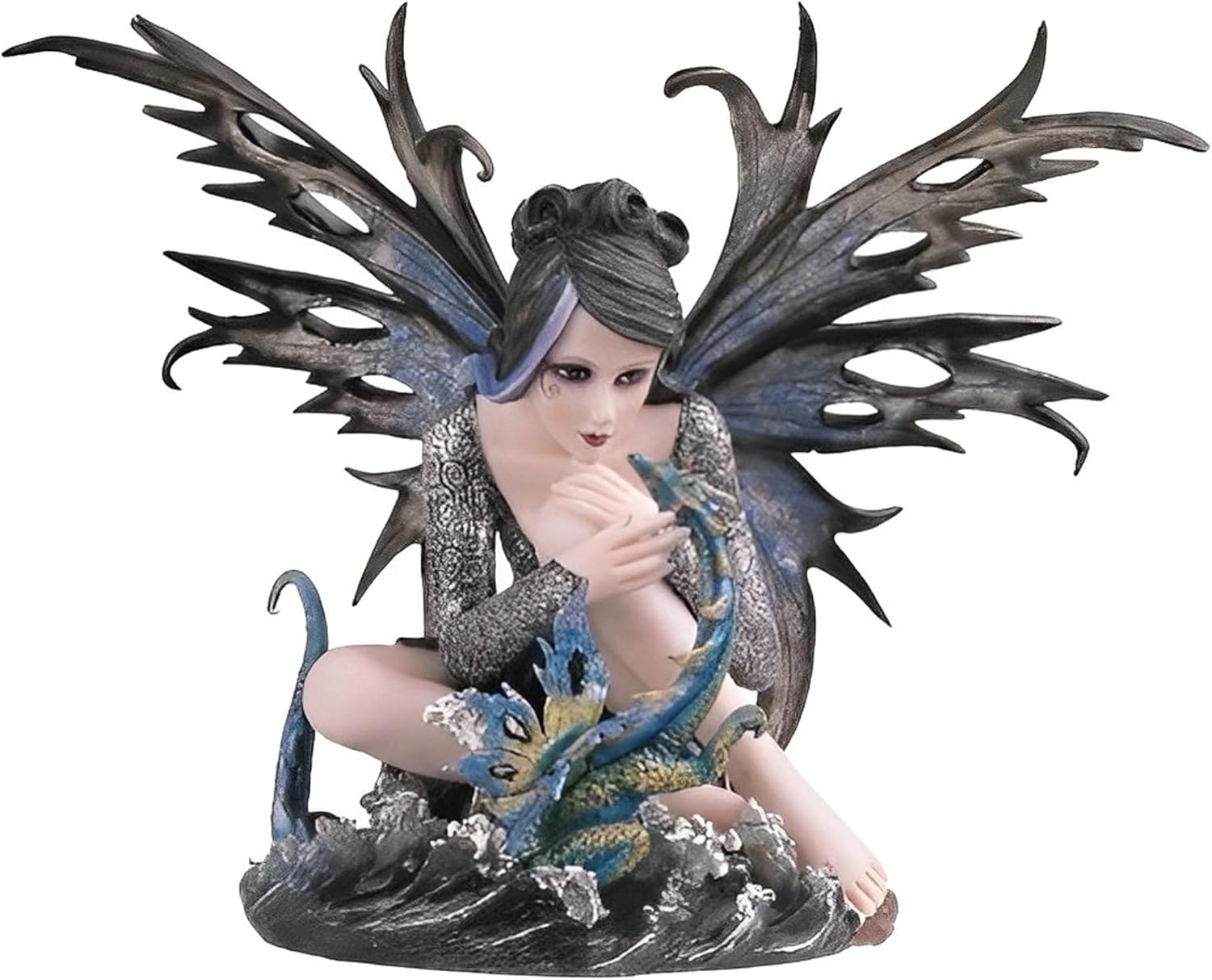 ICE ARMOR 14 Inch Water Fairy Dragon Baby Statue Decoration Figurine