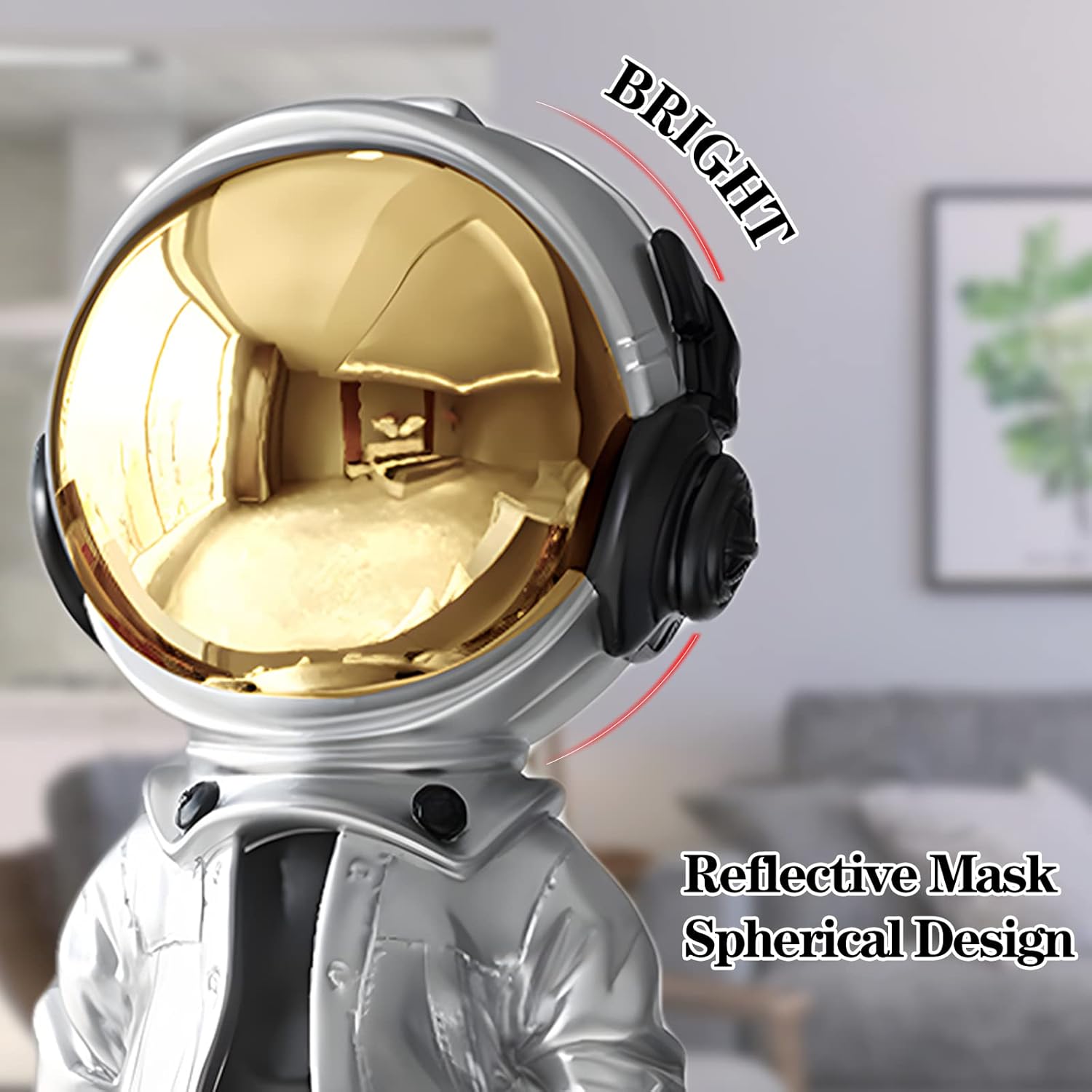 EZ4ENCE Figurine Statue Astronaut Sculpture Spaceman Decor