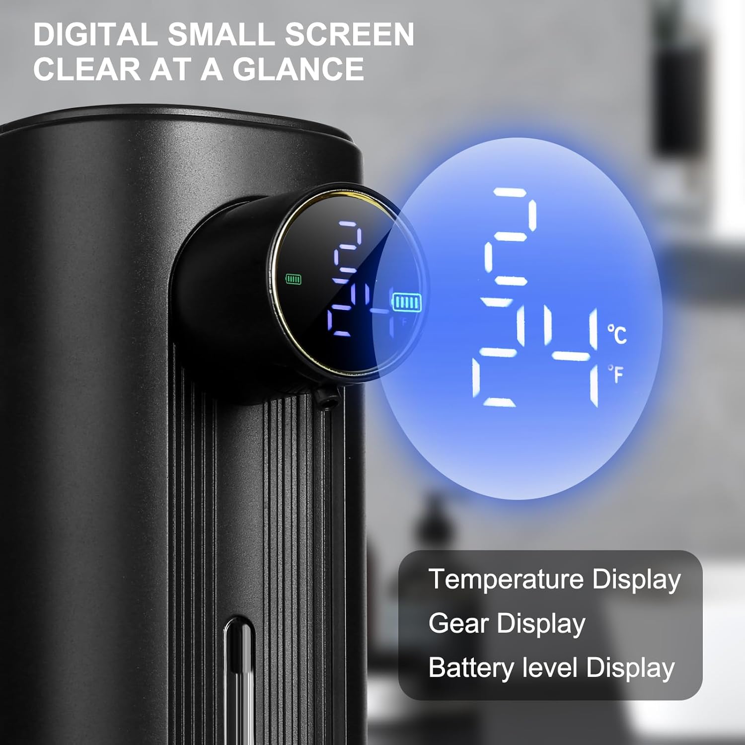 Blancel Smart Foaming Soap Dispenser with LCD Screen