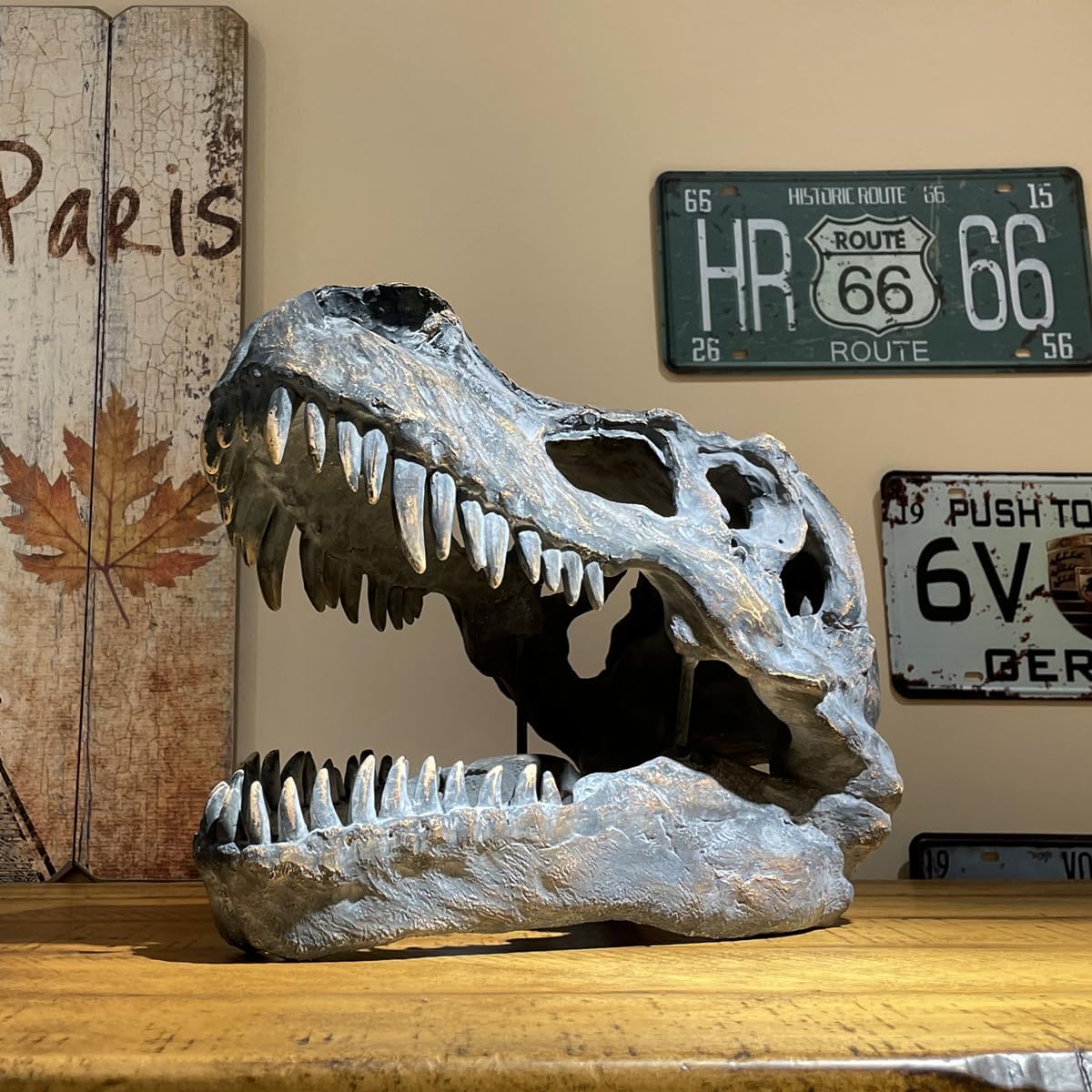 HEINBOW T-Rex Skull Wall Decor 155L