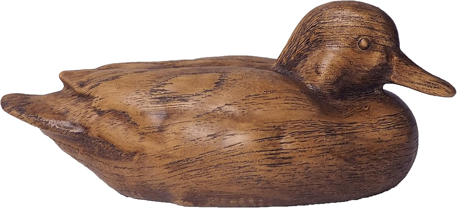Hymmah Rustic Duck Decor Sculpture Home Figurine