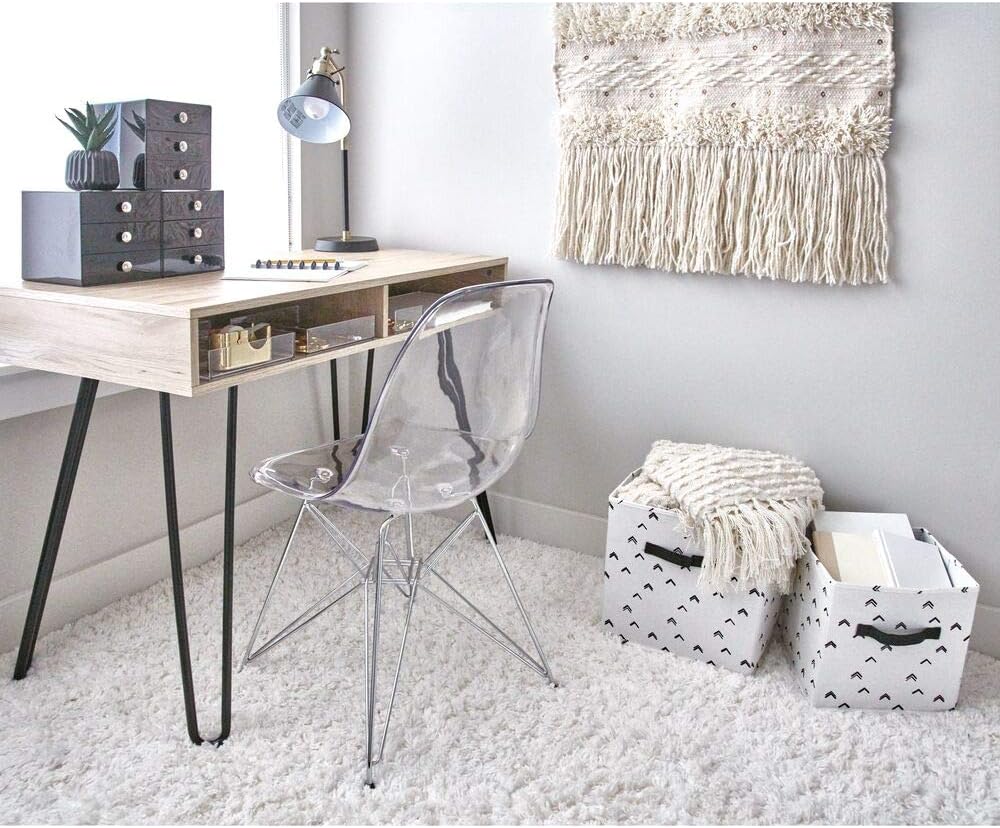 InterDesign Clarity Clear Vanity Tray Organizer 8x8x2