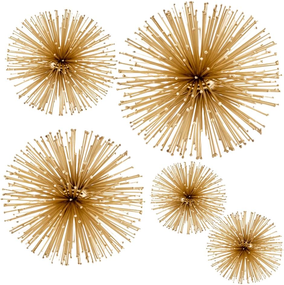 Modern Day Accents 5067 Gold Sphere Decor 6 Inch