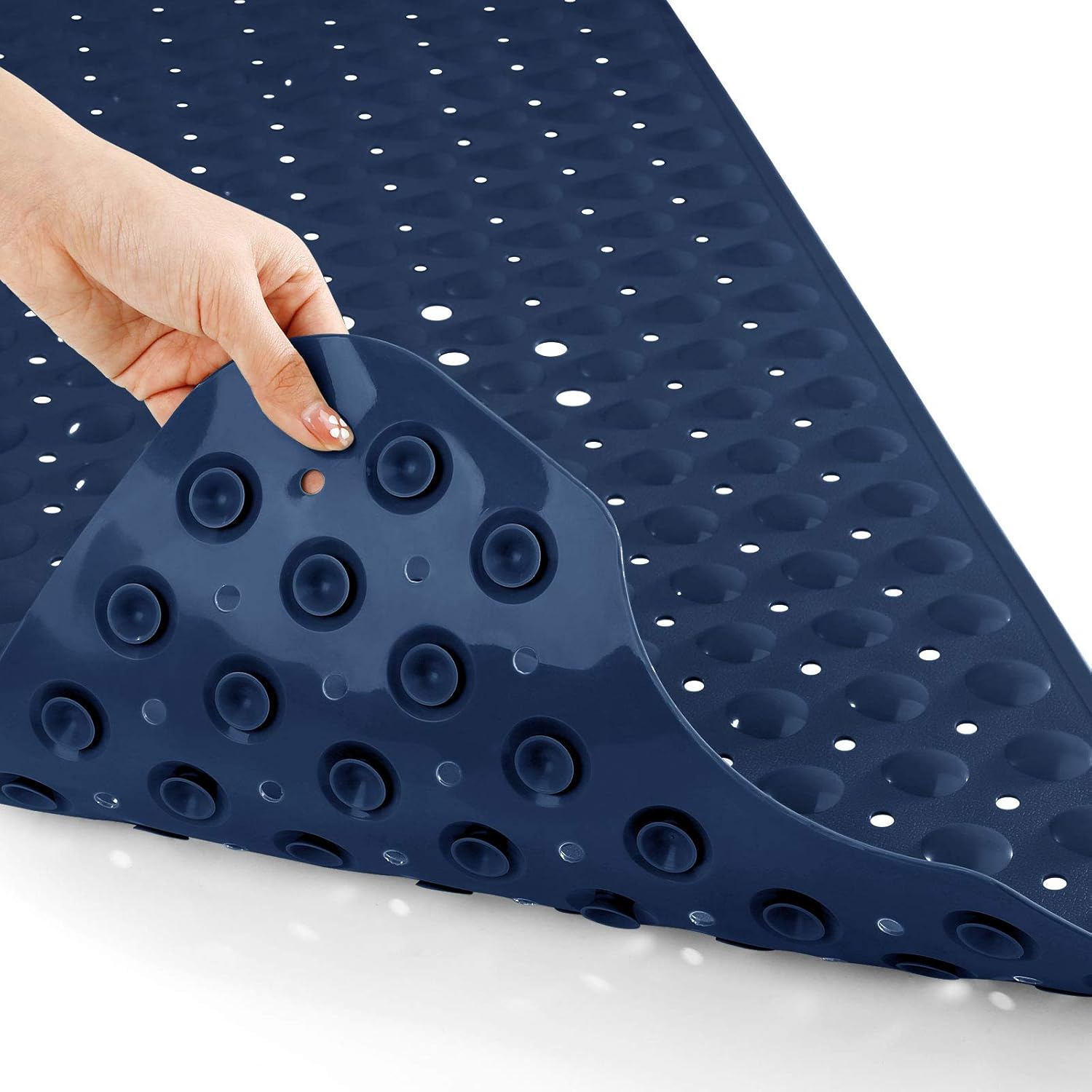 Yimobra Bath Mat Non Slip 40x16 with Suction Cups and Drain Holes