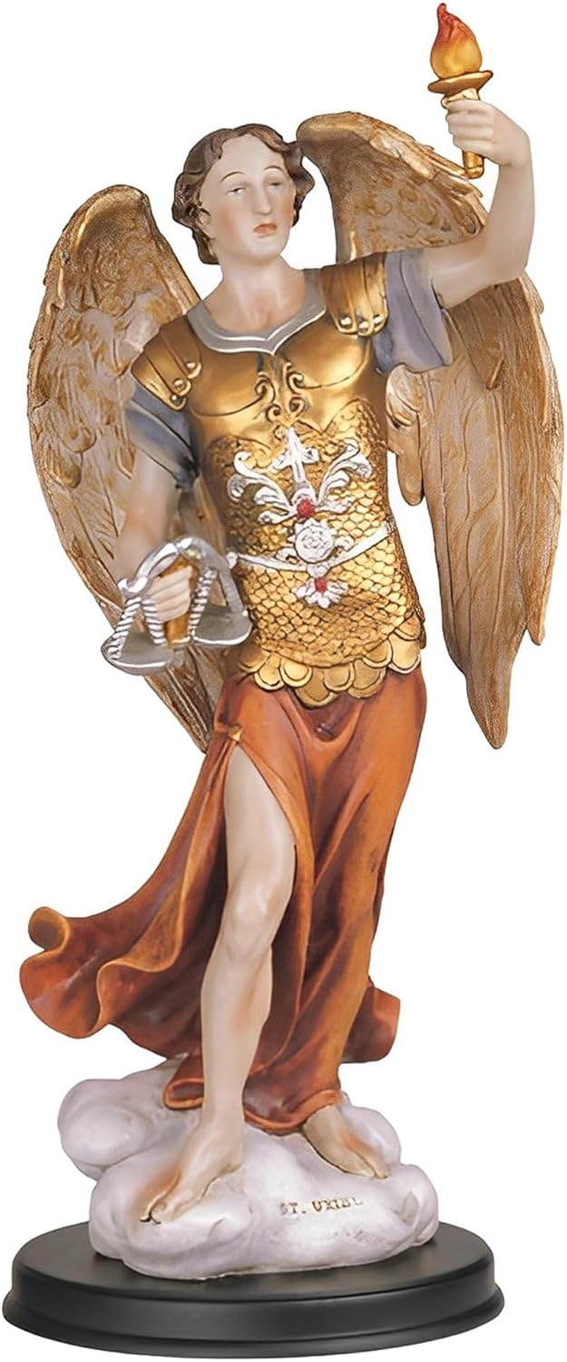ICE ARMOR 12 H Archangel Uriel Figurine Statue