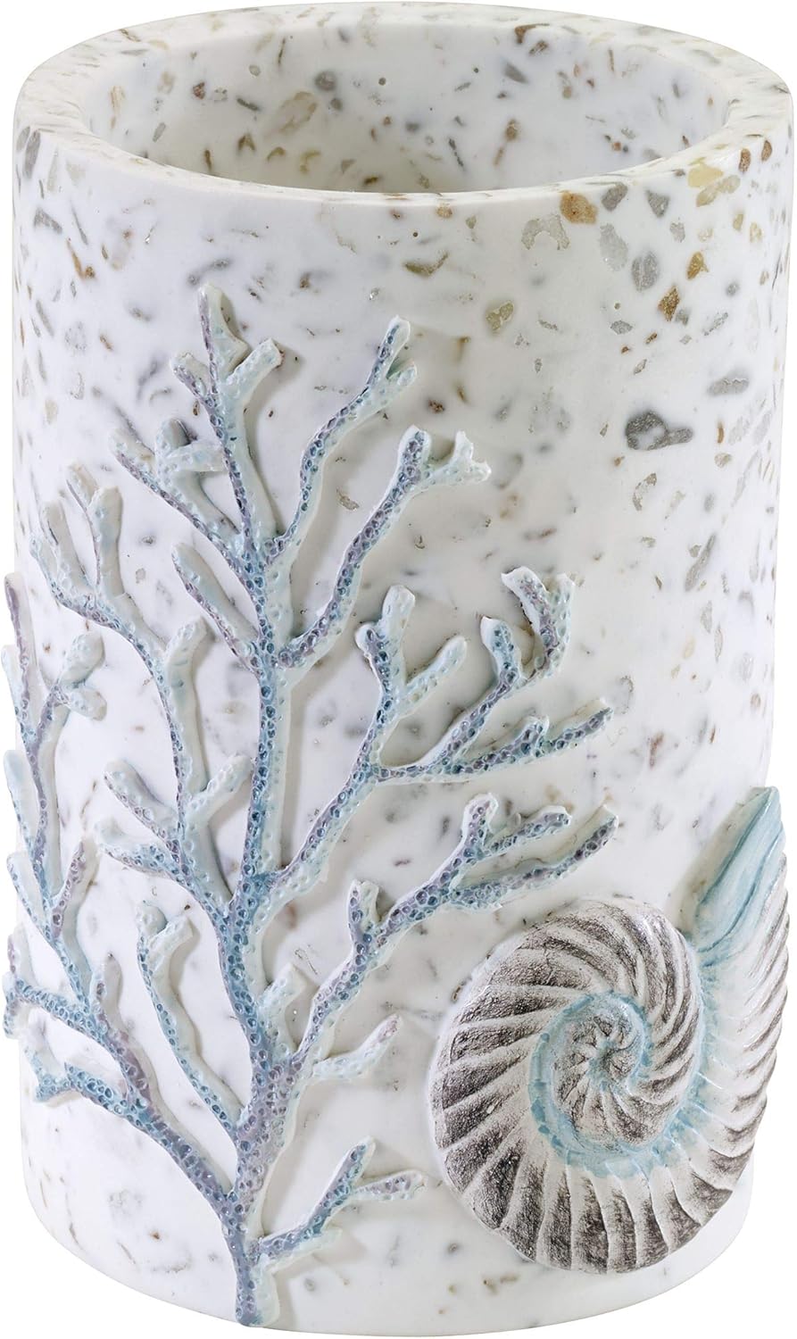Avanti Linens Tumbler - Sea Inspired Coastal Terrazzo Design