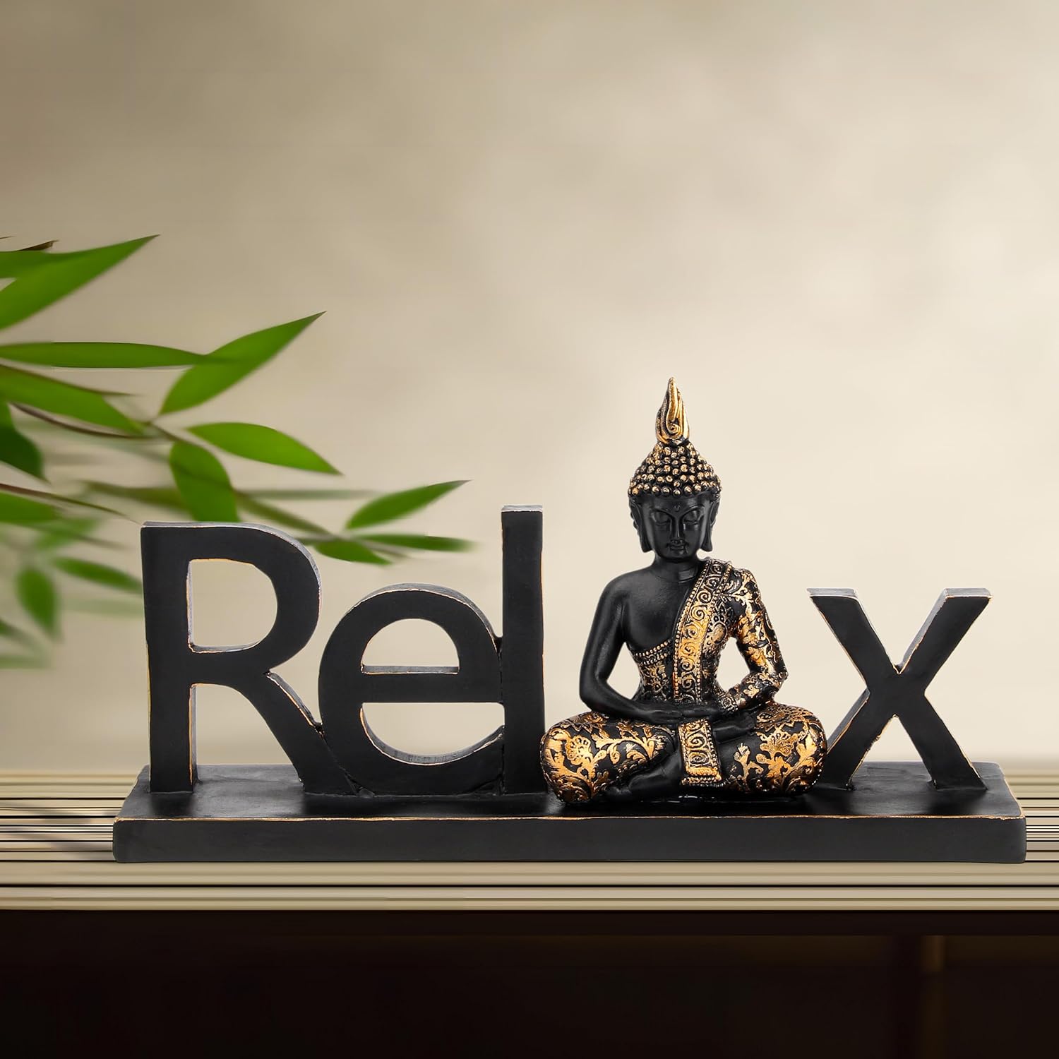 Smadeer Laughing Buddha Statue - Zen Decor for Home Meditation