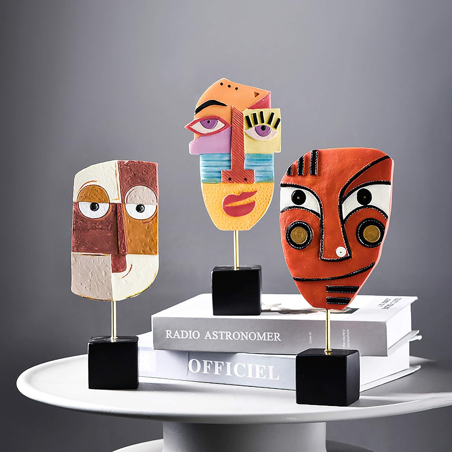 Wink - Handcrafted Resin Abstract Sculpture for Home Decor