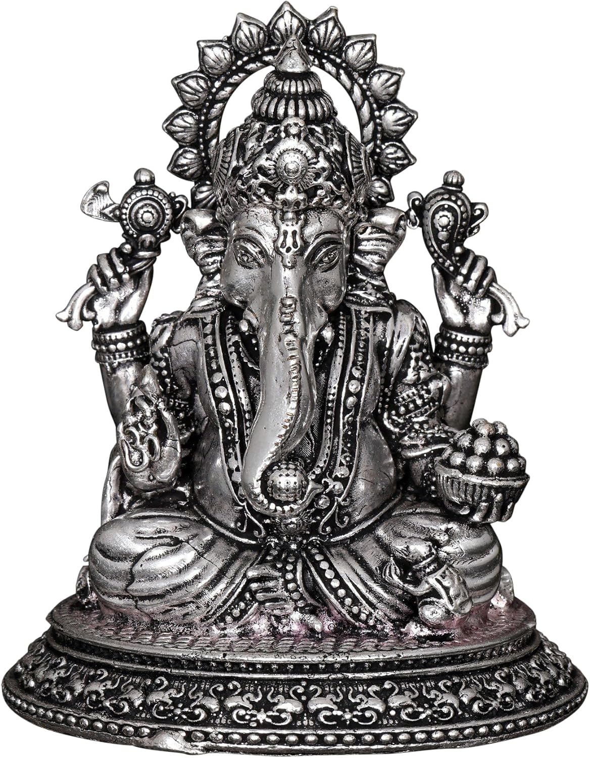 Small Superfine Lord Ganesha Brass Statue for Home or Office