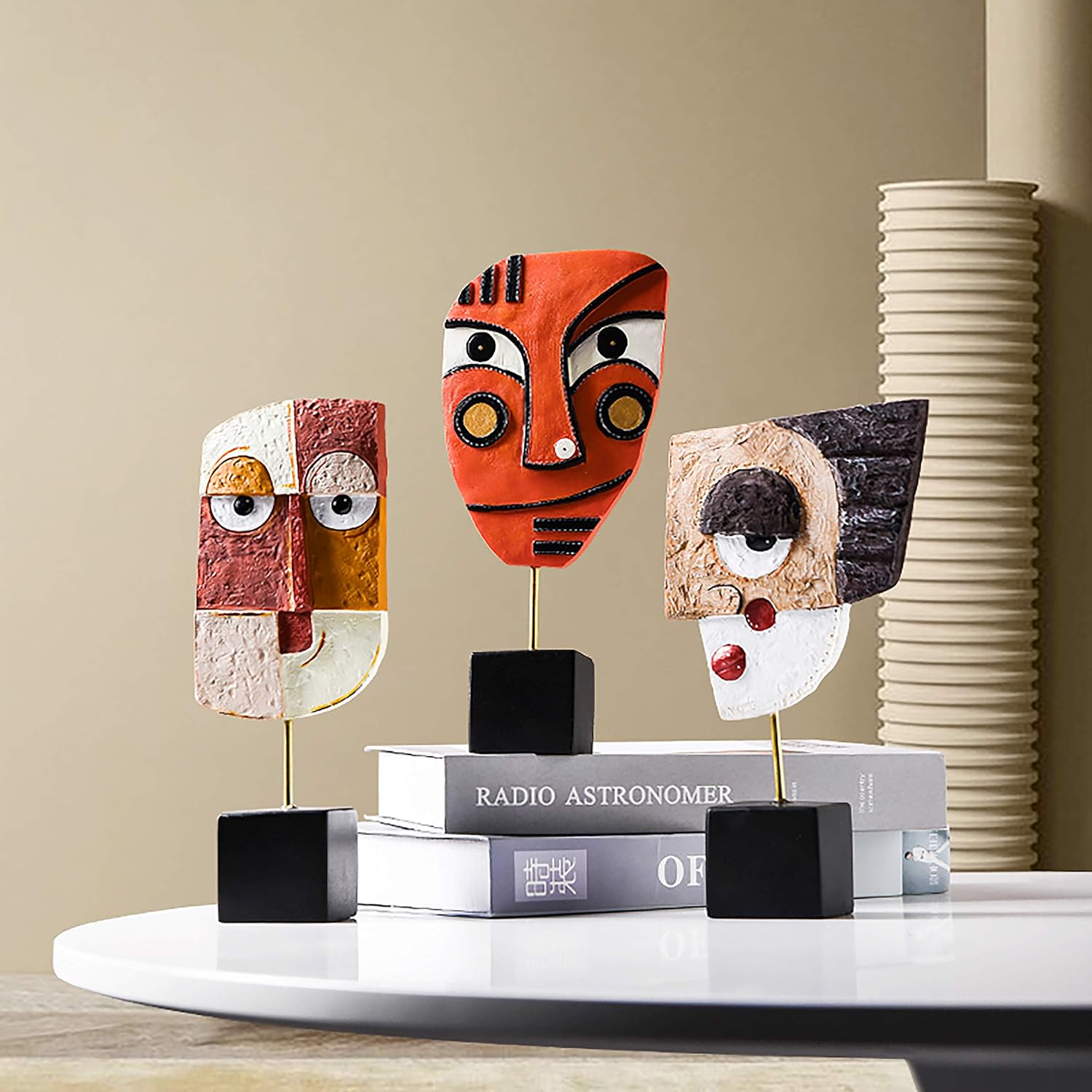 Wink - Handcrafted Resin Abstract Sculpture for Home Decor