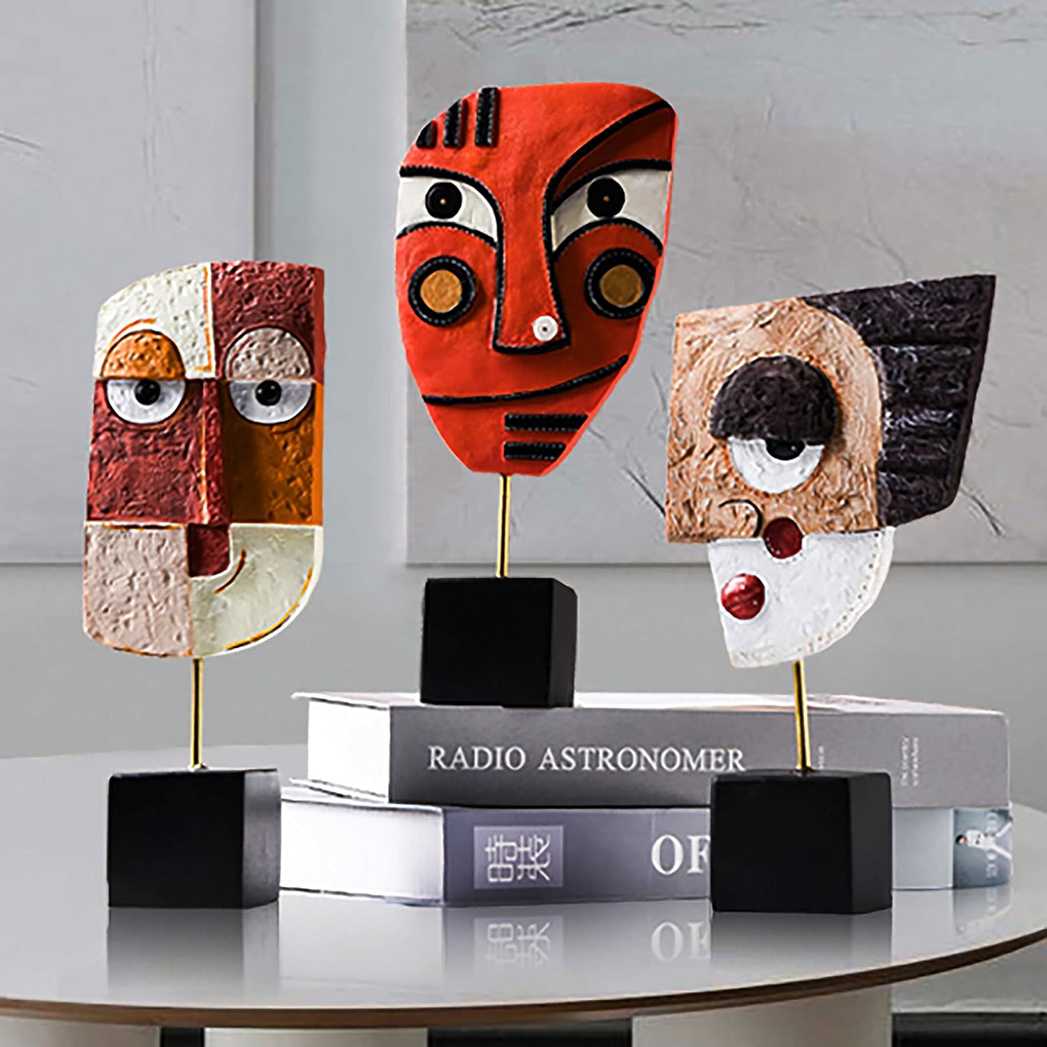 Wink - Handcrafted Resin Abstract Sculpture for Home Decor