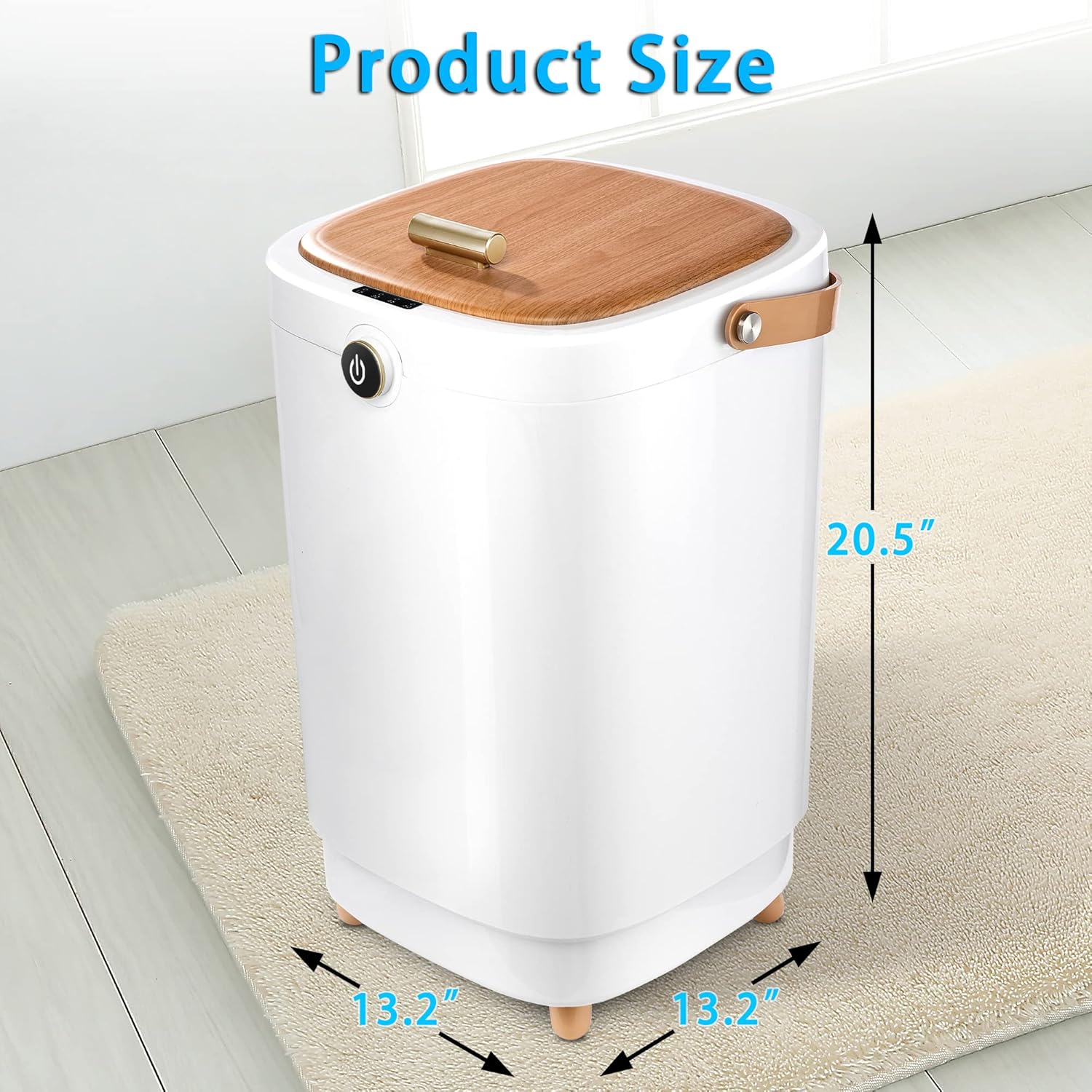 TMWINGS Luxury Towel Warmer Bucket Style - Yellow