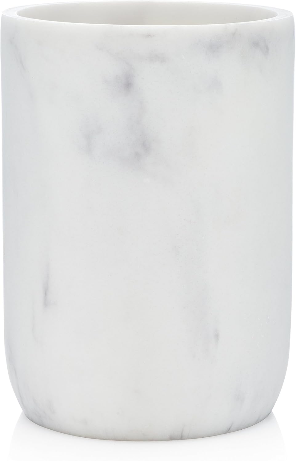 Essentra Home Blanc White Tumbler Bathroom Holder
