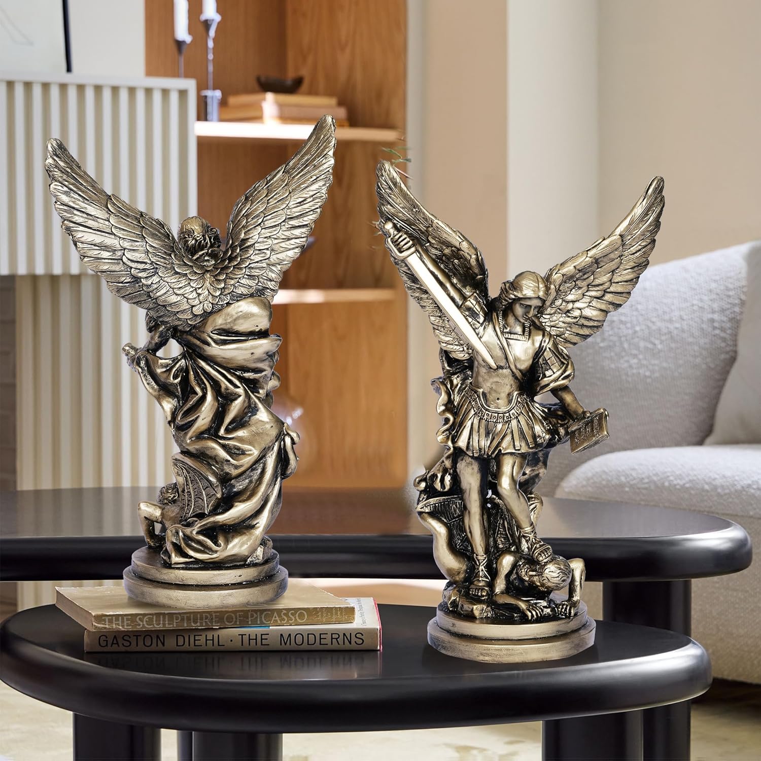 122in St Michael Archangel Statue Bronze Sculpture