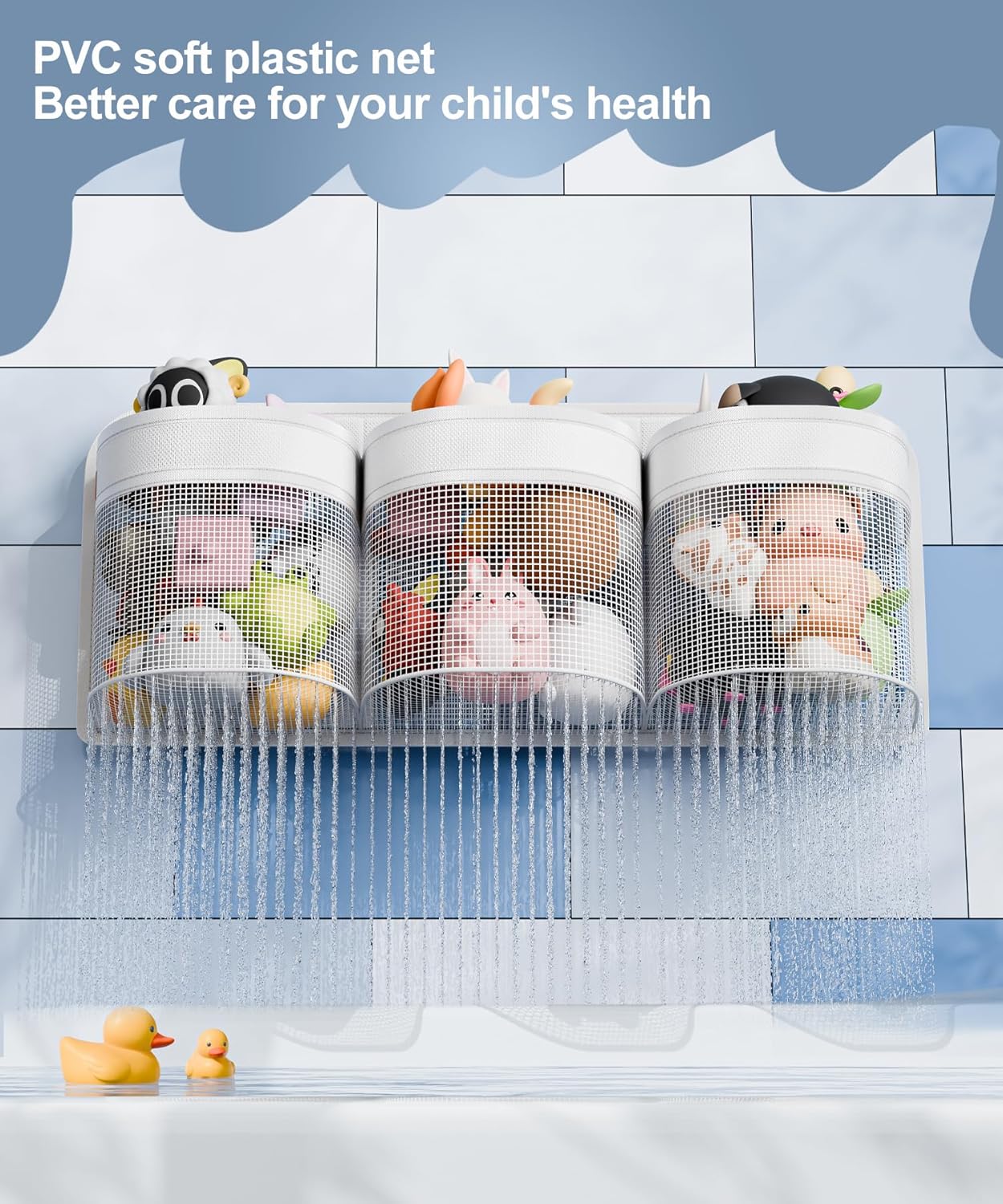 Yduck Mesh Bath Toy Storage Holder