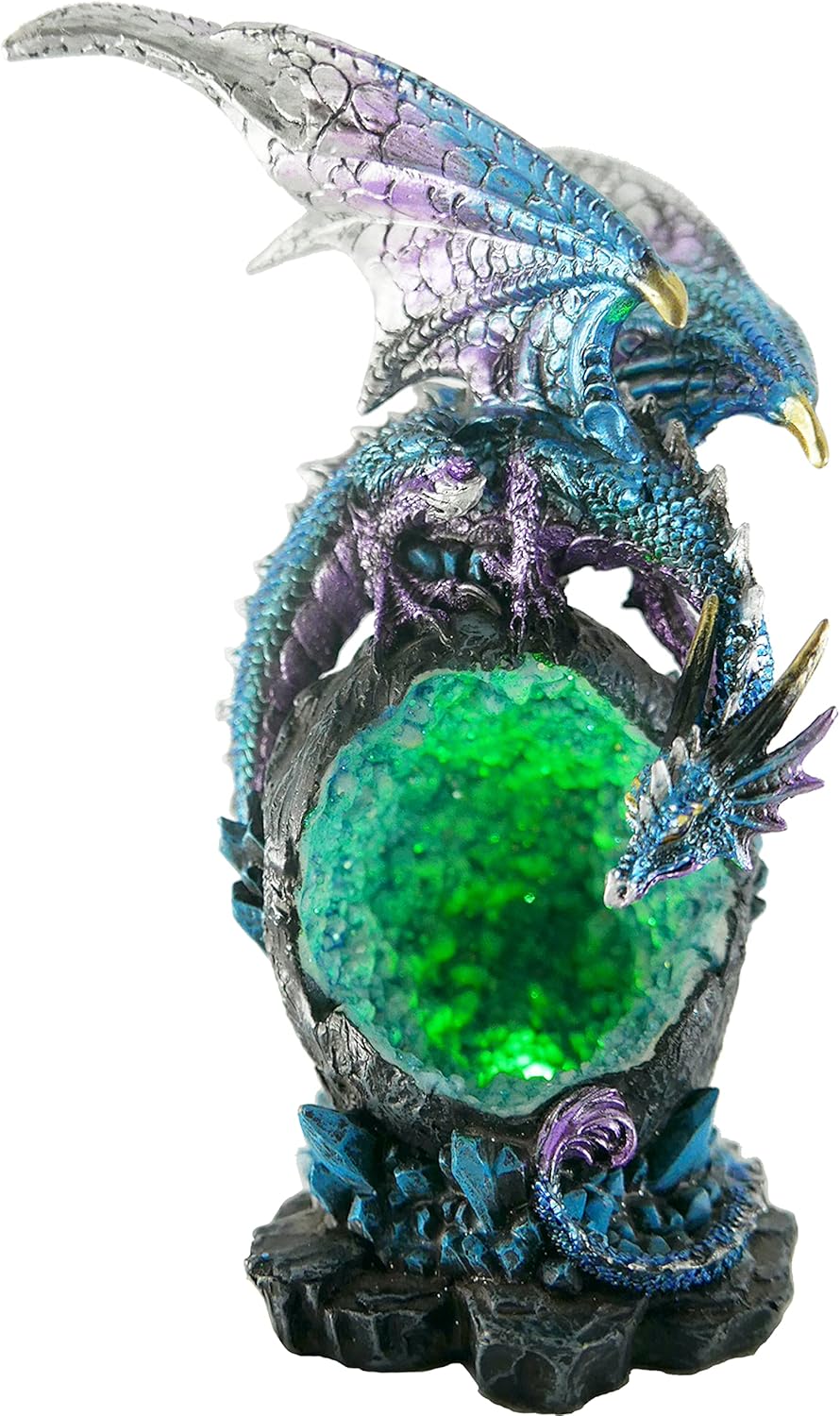 JORAE Dragon Statue with Color Changing LED Light 85 H