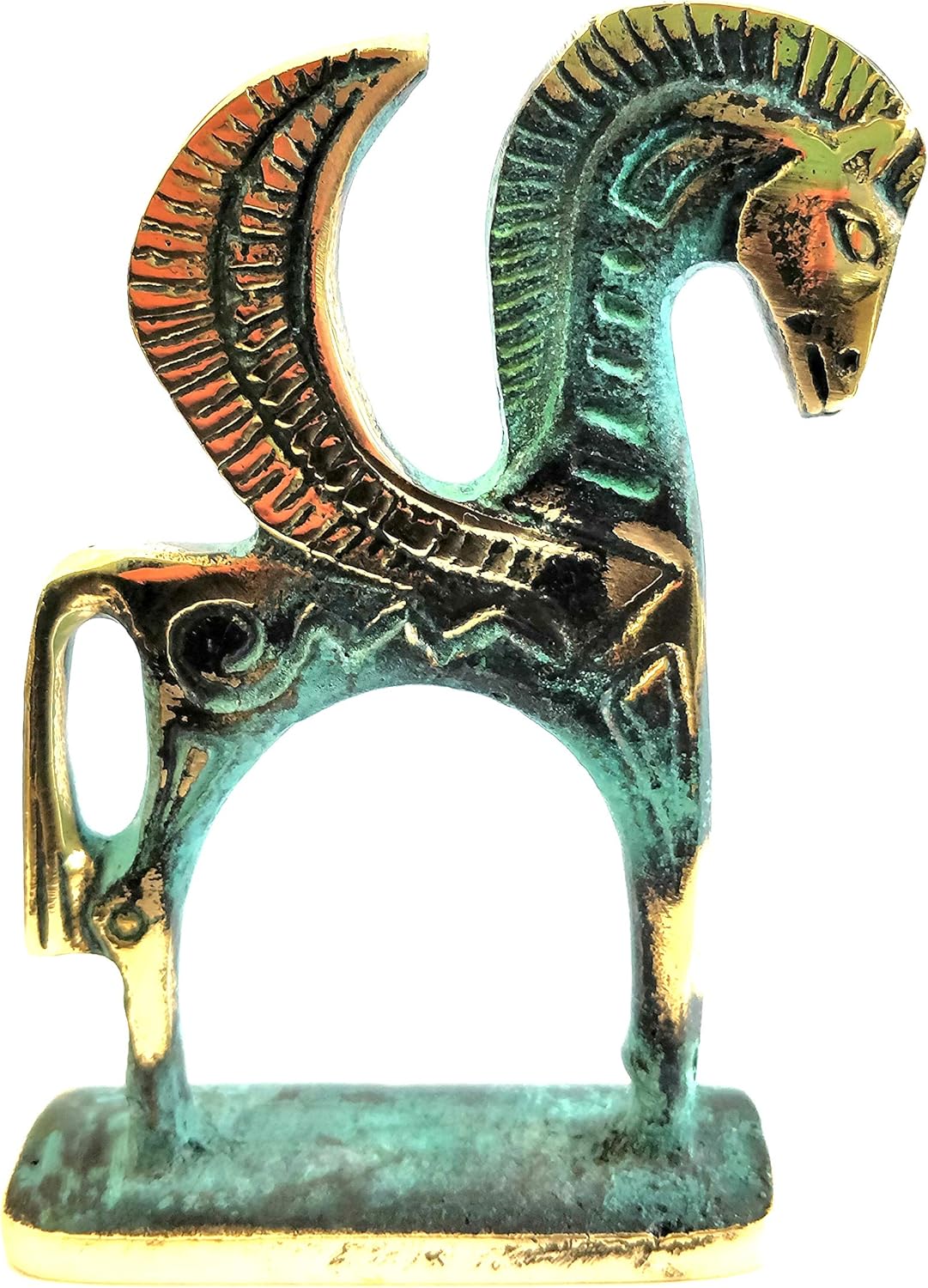 Iconsgr Ancient Greek Bronze Pegasus Statue Replica