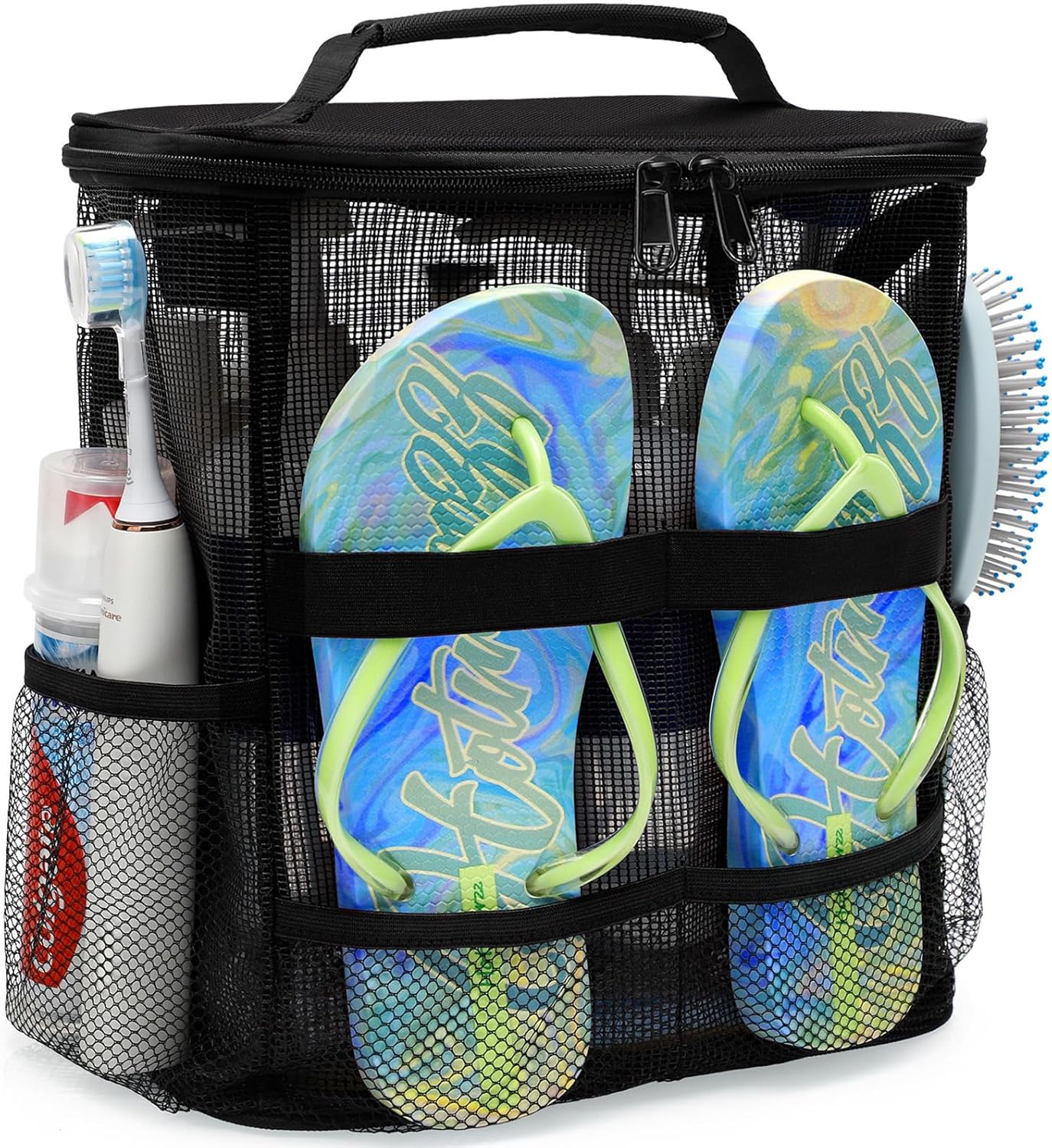 EaseGave Mesh Shower Caddy - Portable Large Capacity
