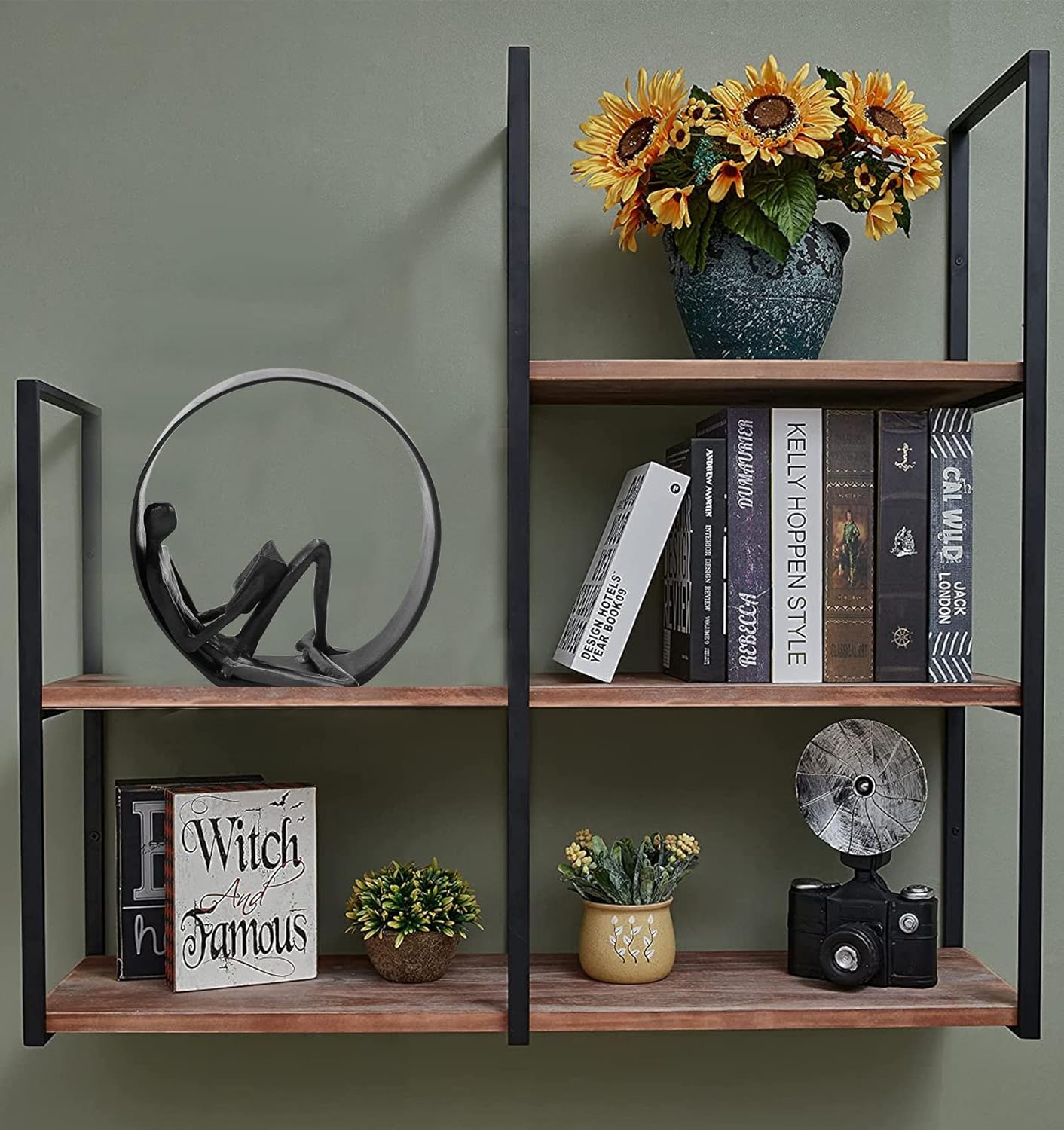 Hanyibao Reading Book Statue Decor Sculpture